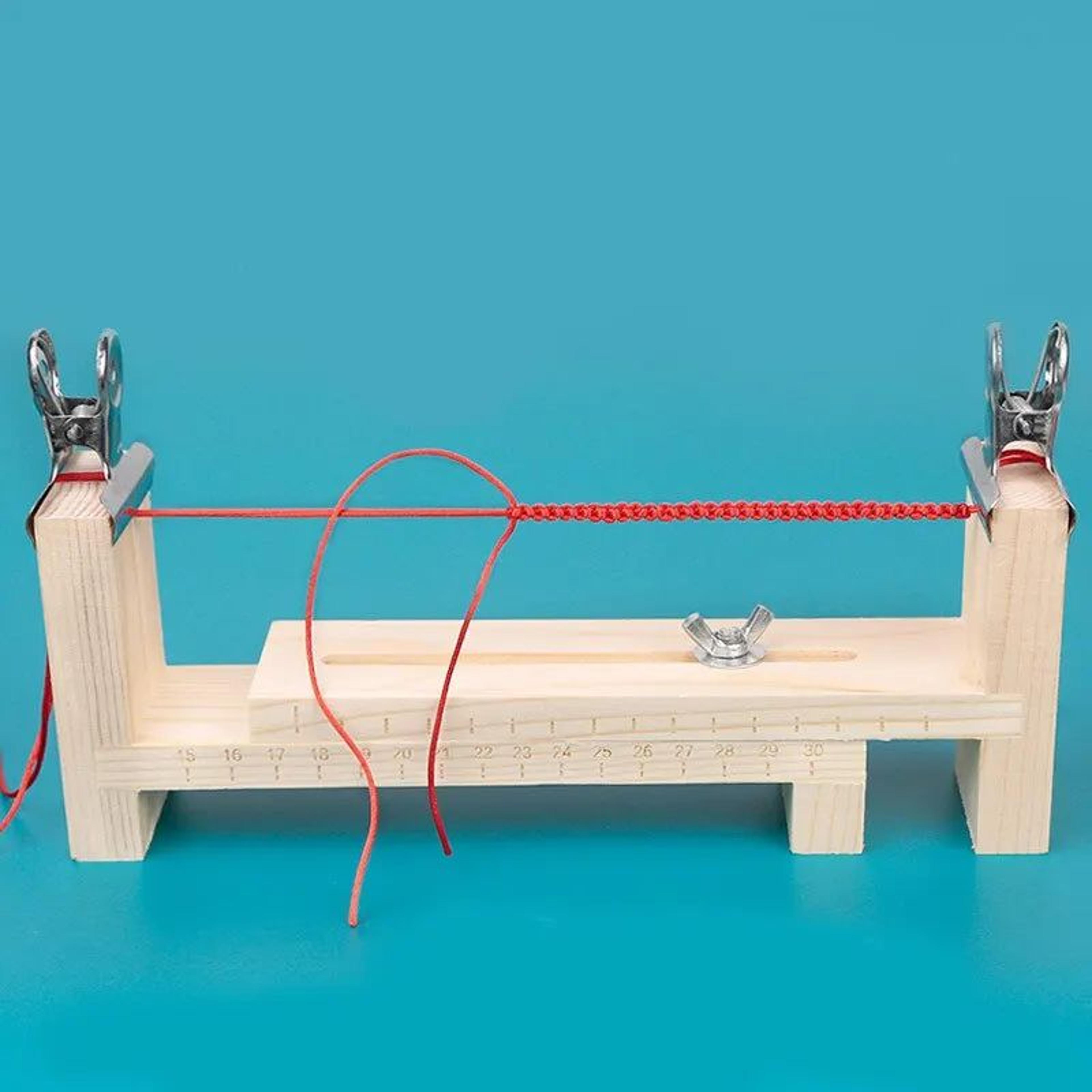 Wooden DIY Bracelet Braiding Frame 6
