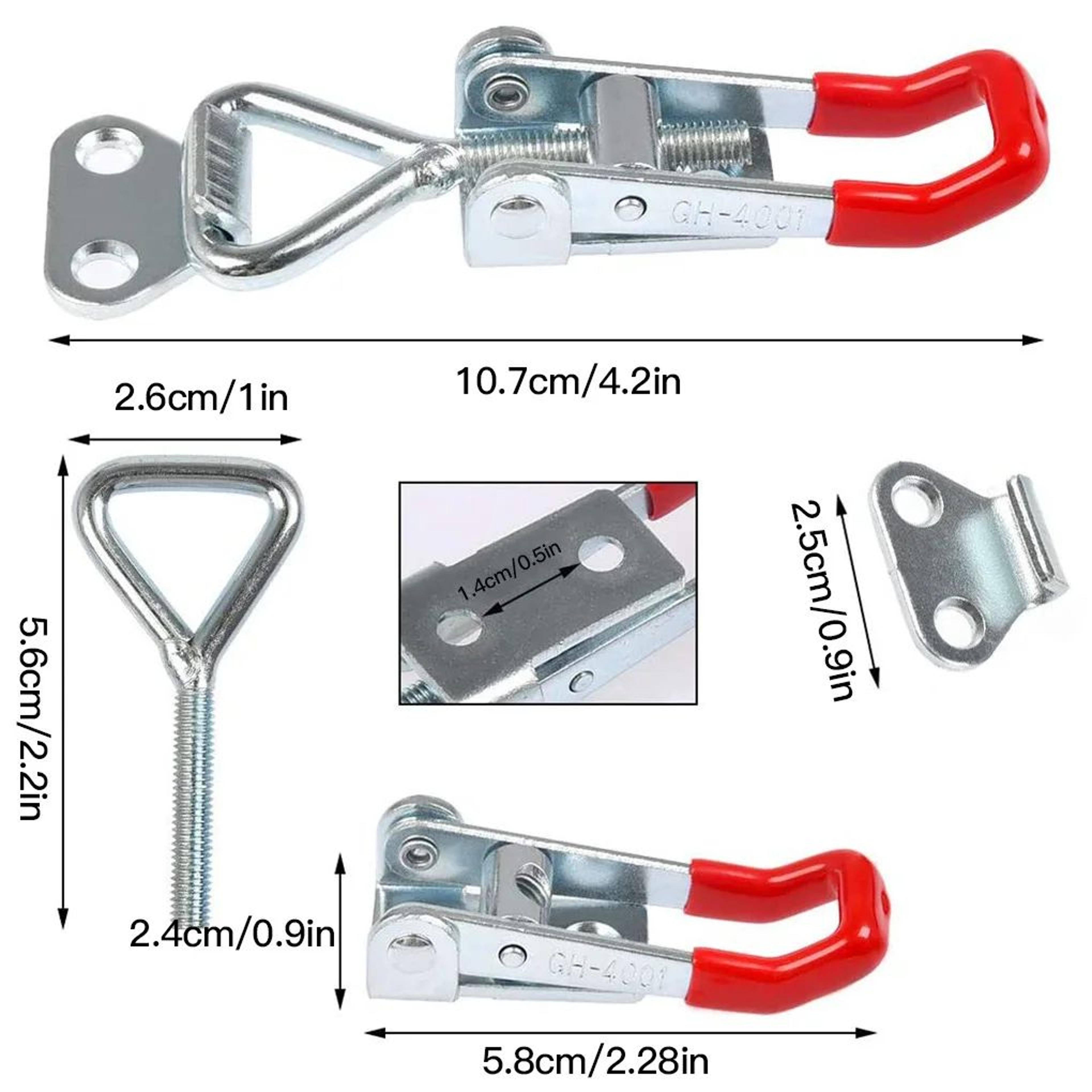 Adjustable Heavy Duty Toggle Latch Clamp Set 4