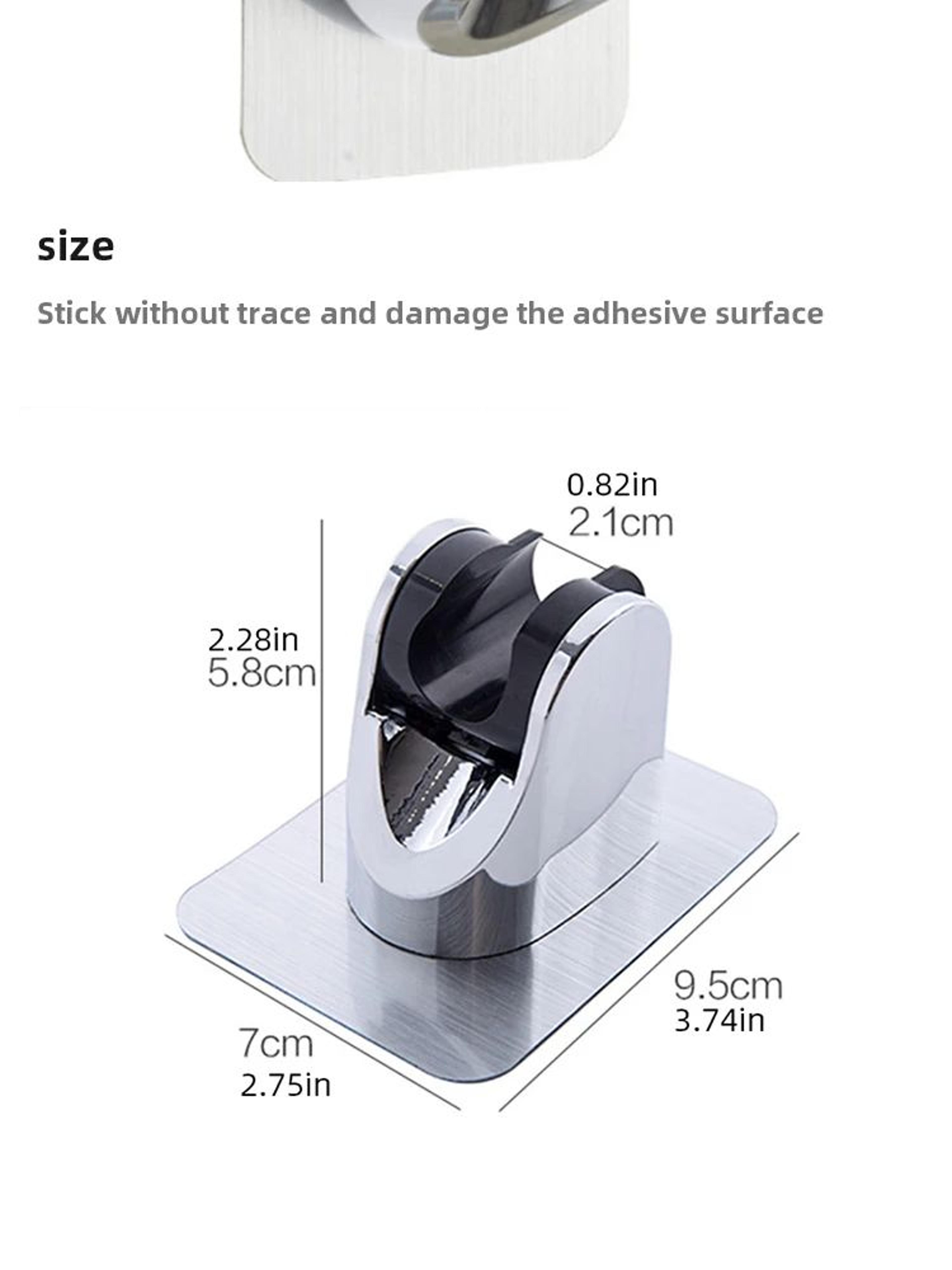 PunchFree Adjustable Universal Showerhead Holder 9