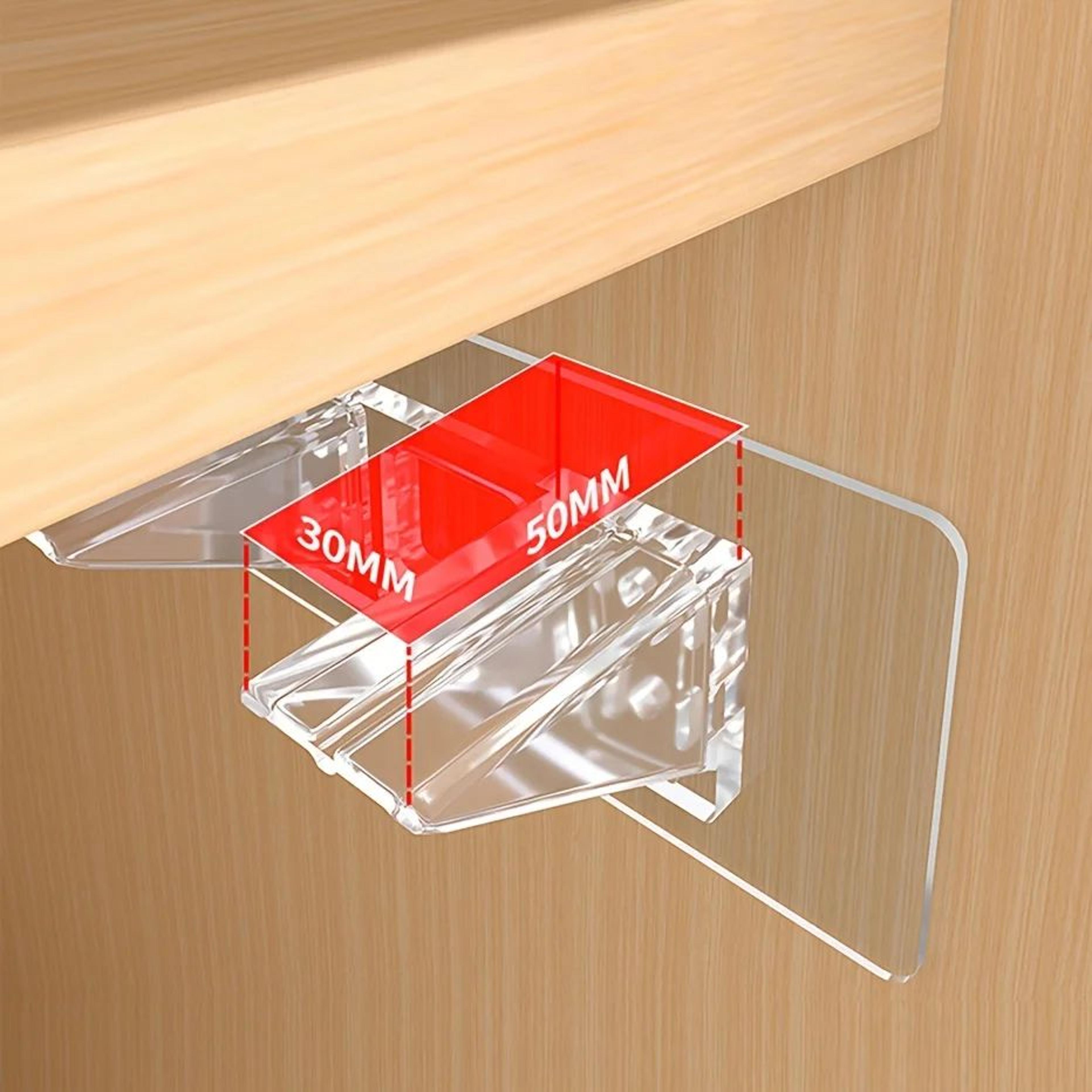 Self Adhesive Shelf Support Clips 6