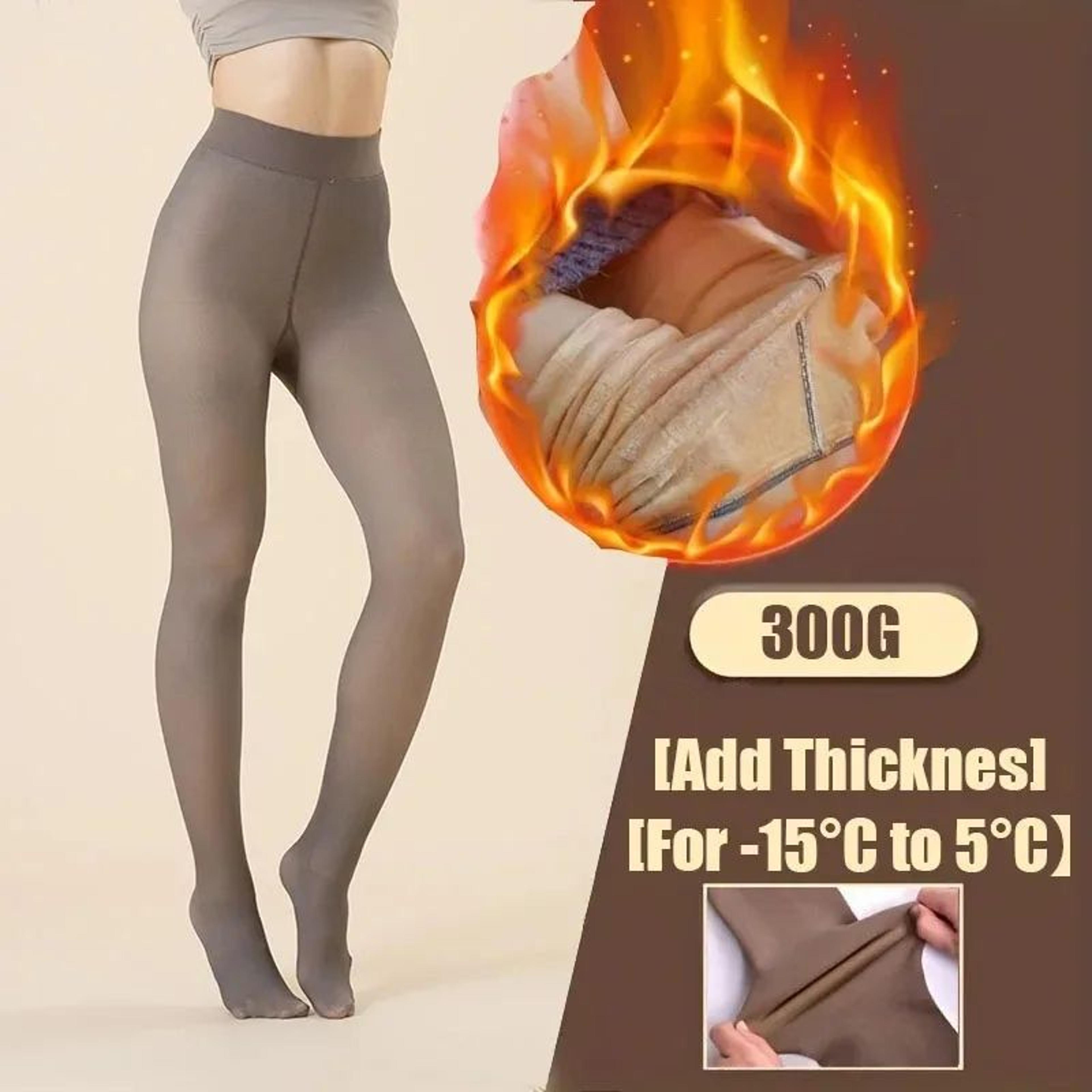 Warm Velvet High Waisted Tights 14