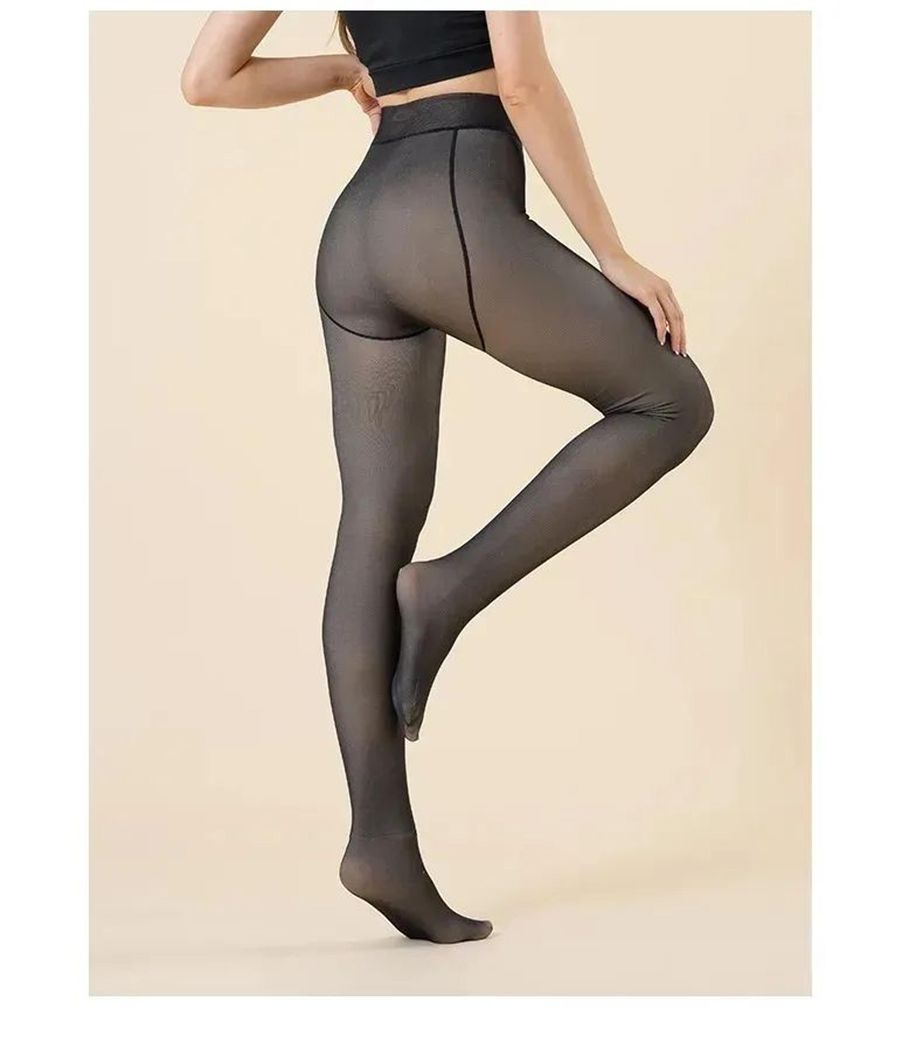 Warm Velvet High Waisted Tights 7