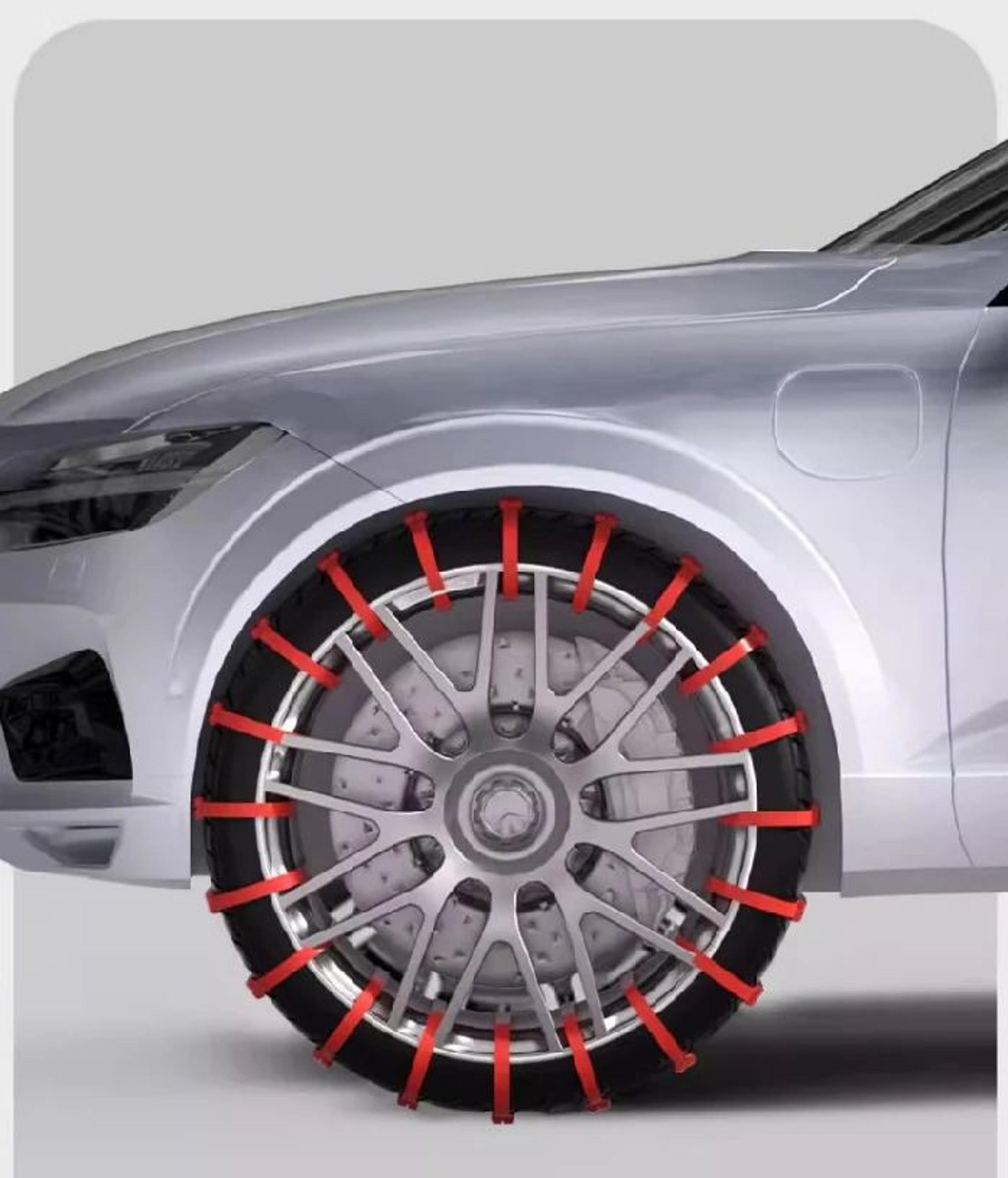 Universal Anti Skid Snow Chains For Wheels 7