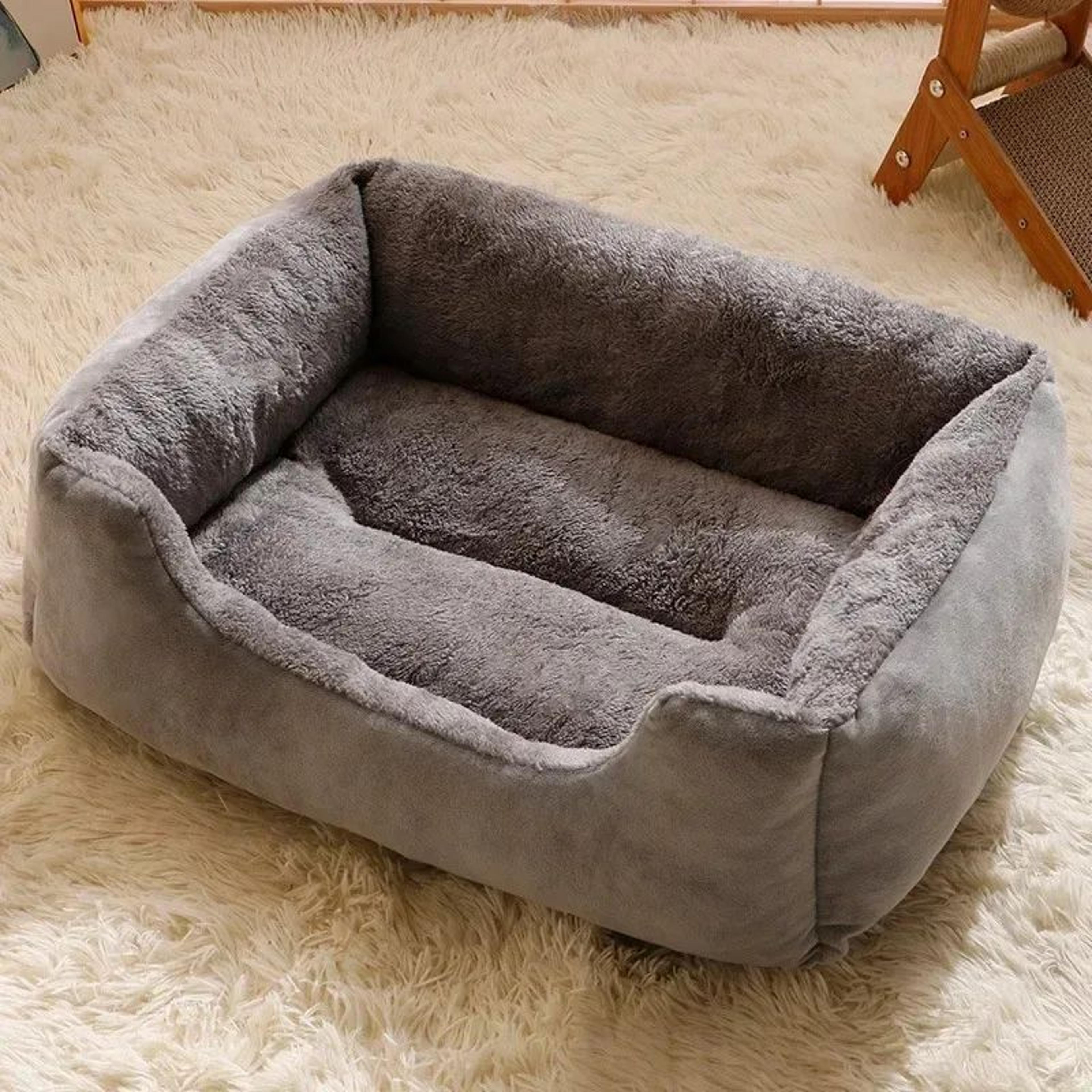 Cozy Winter Cat Bed Pet House 3
