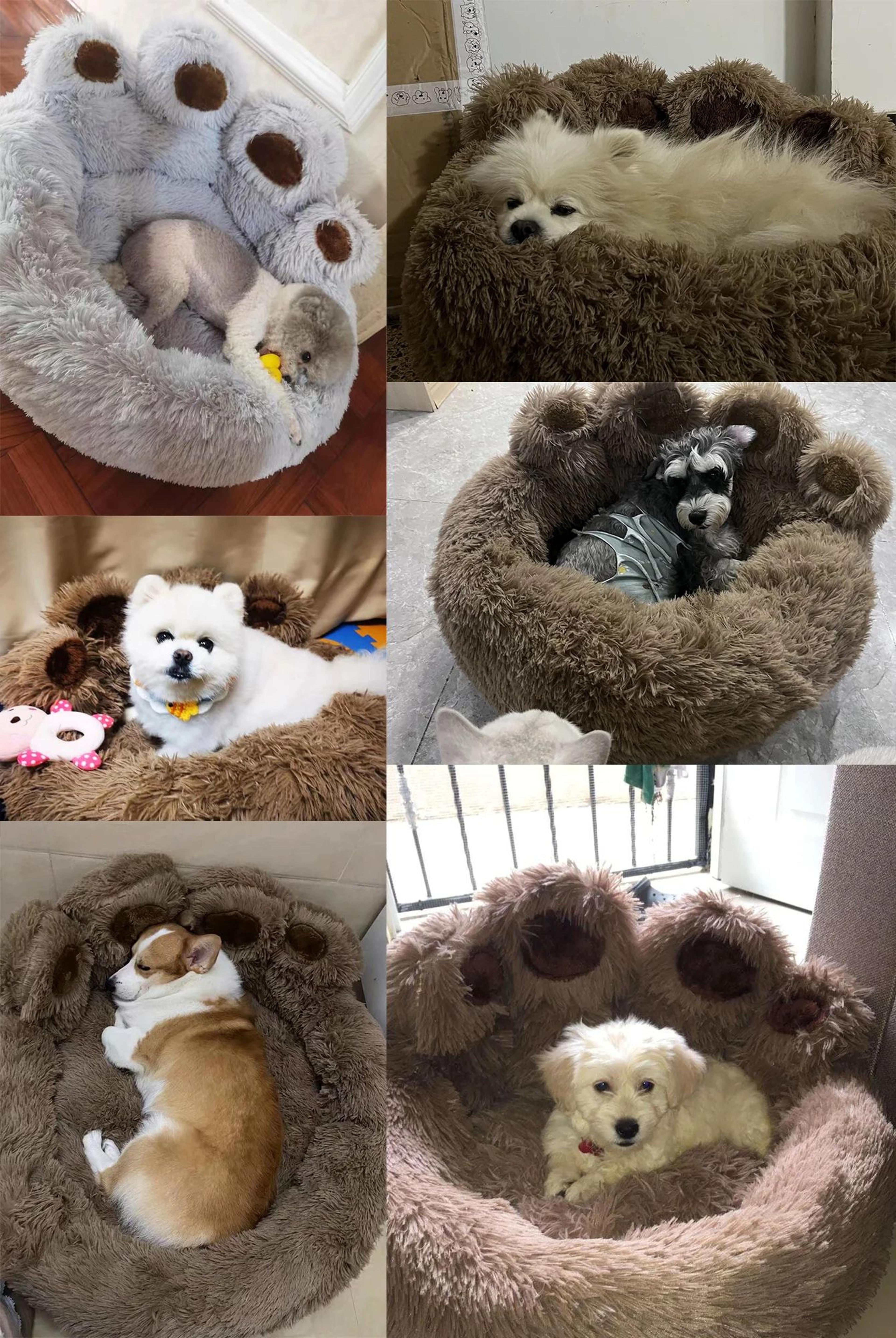 Winter Plush Pet Sofa Bed Mat 9