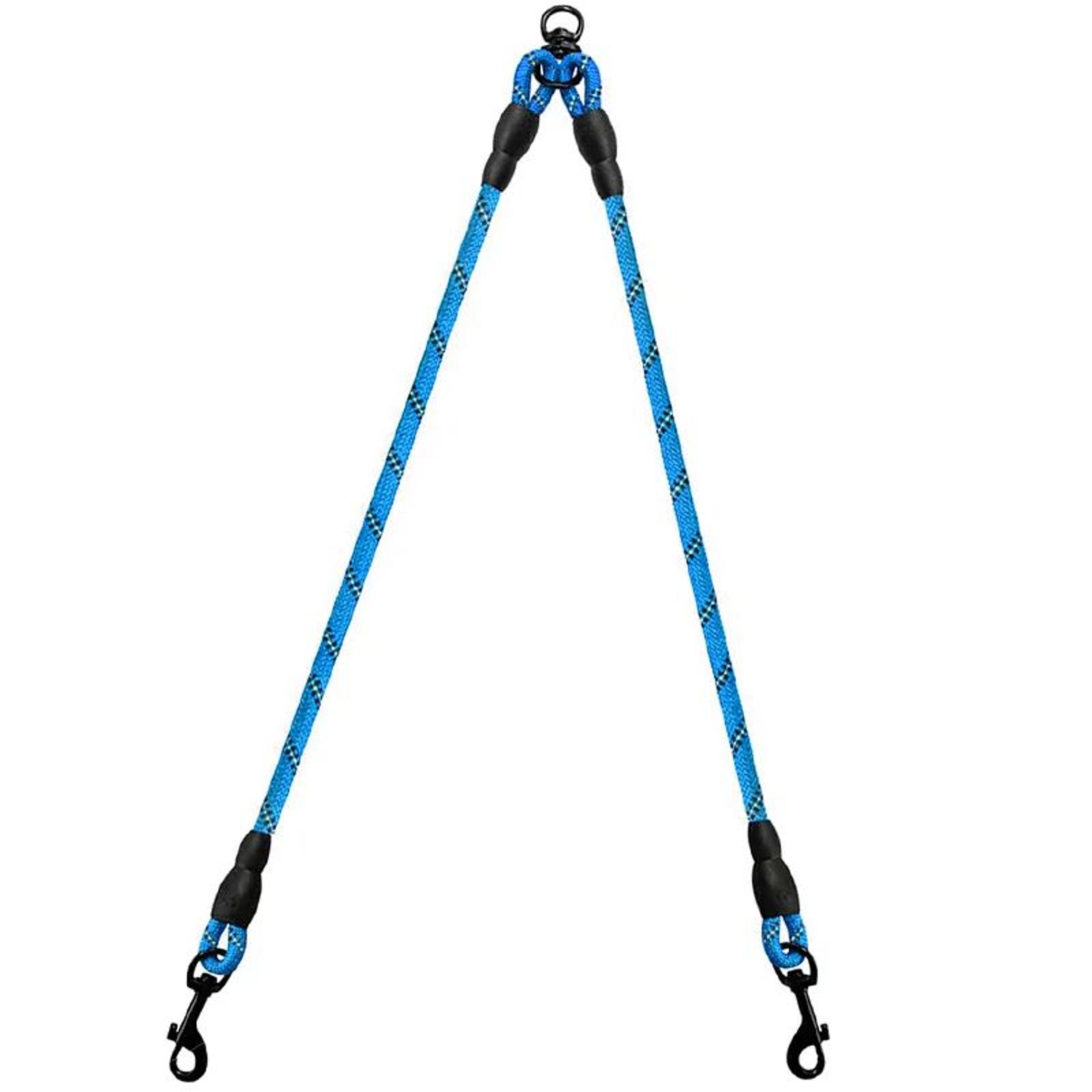 Reflective Dual Dog Collar Leash Set 11
