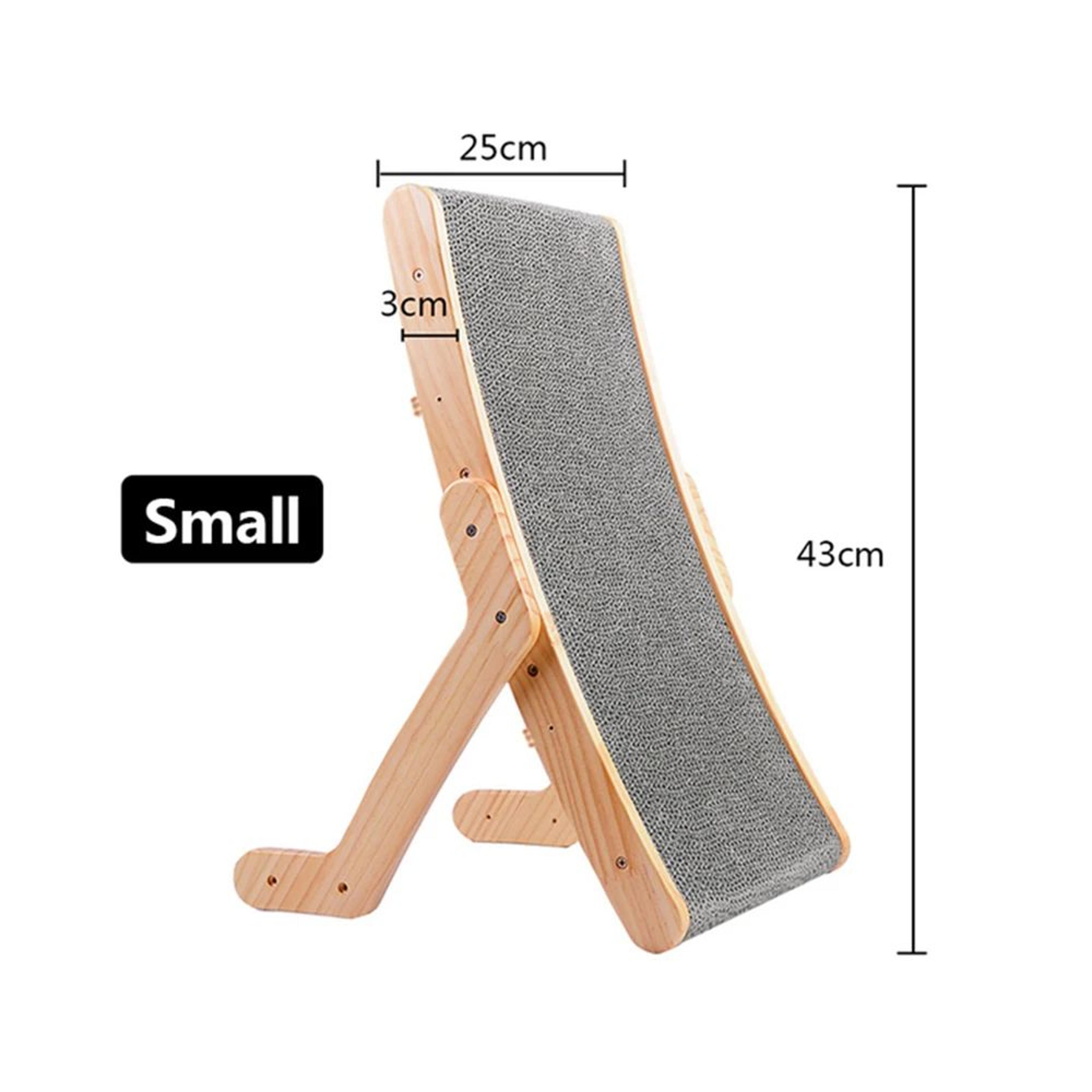 Wooden 3 In 1 Cat Scratcher Bed 17