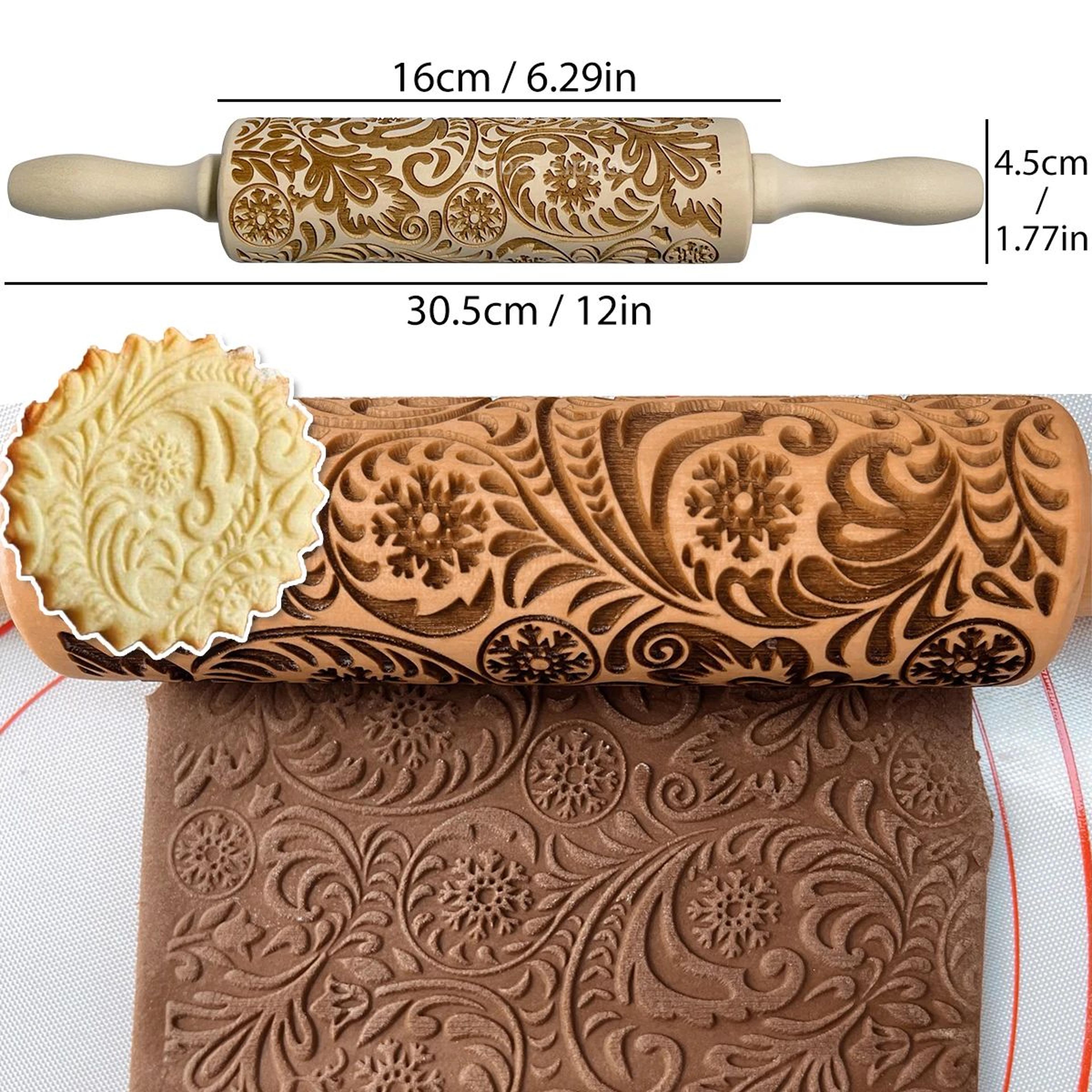 Christmas Embossed Rolling Pin 7
