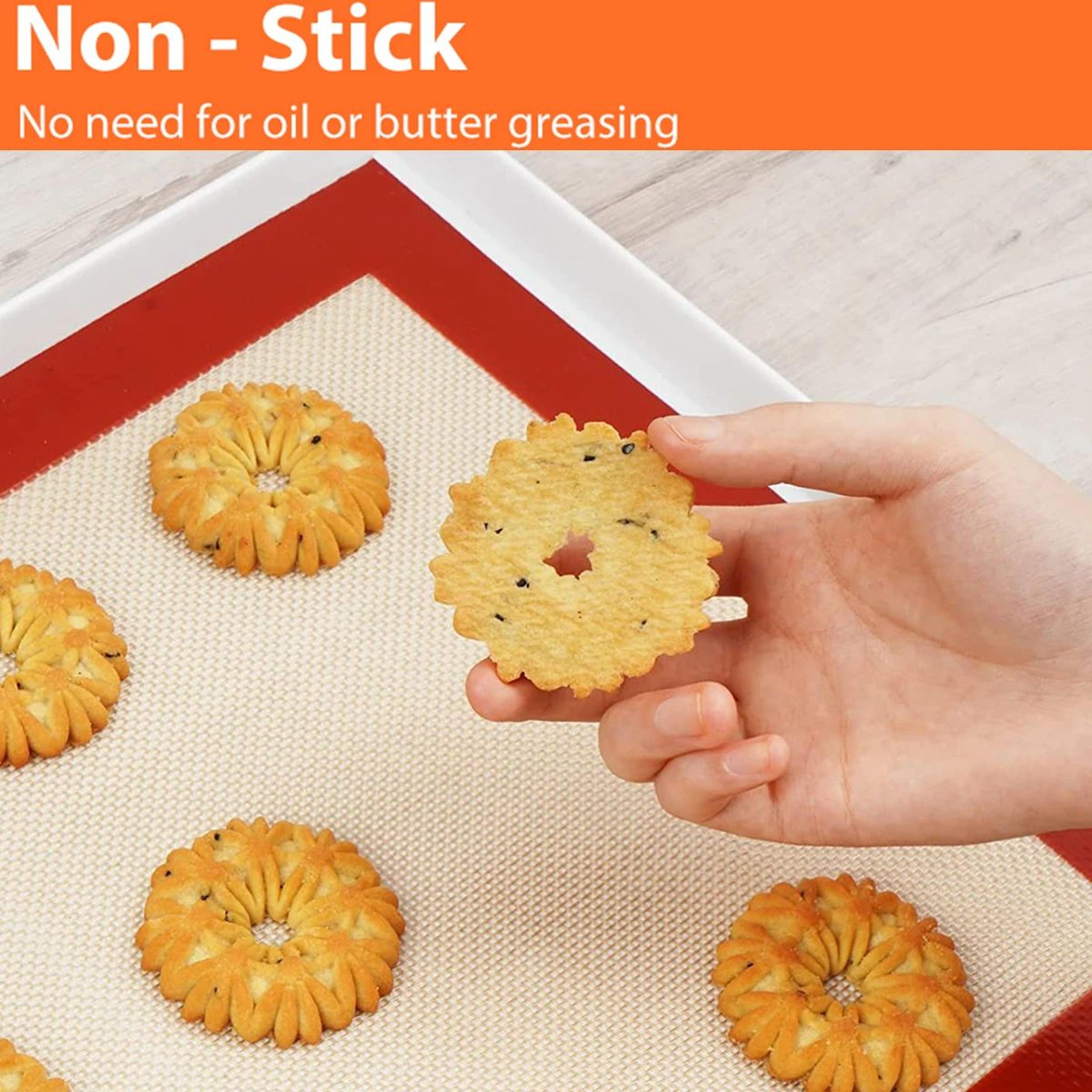 Reusable Silicone Baking Mats Set 4