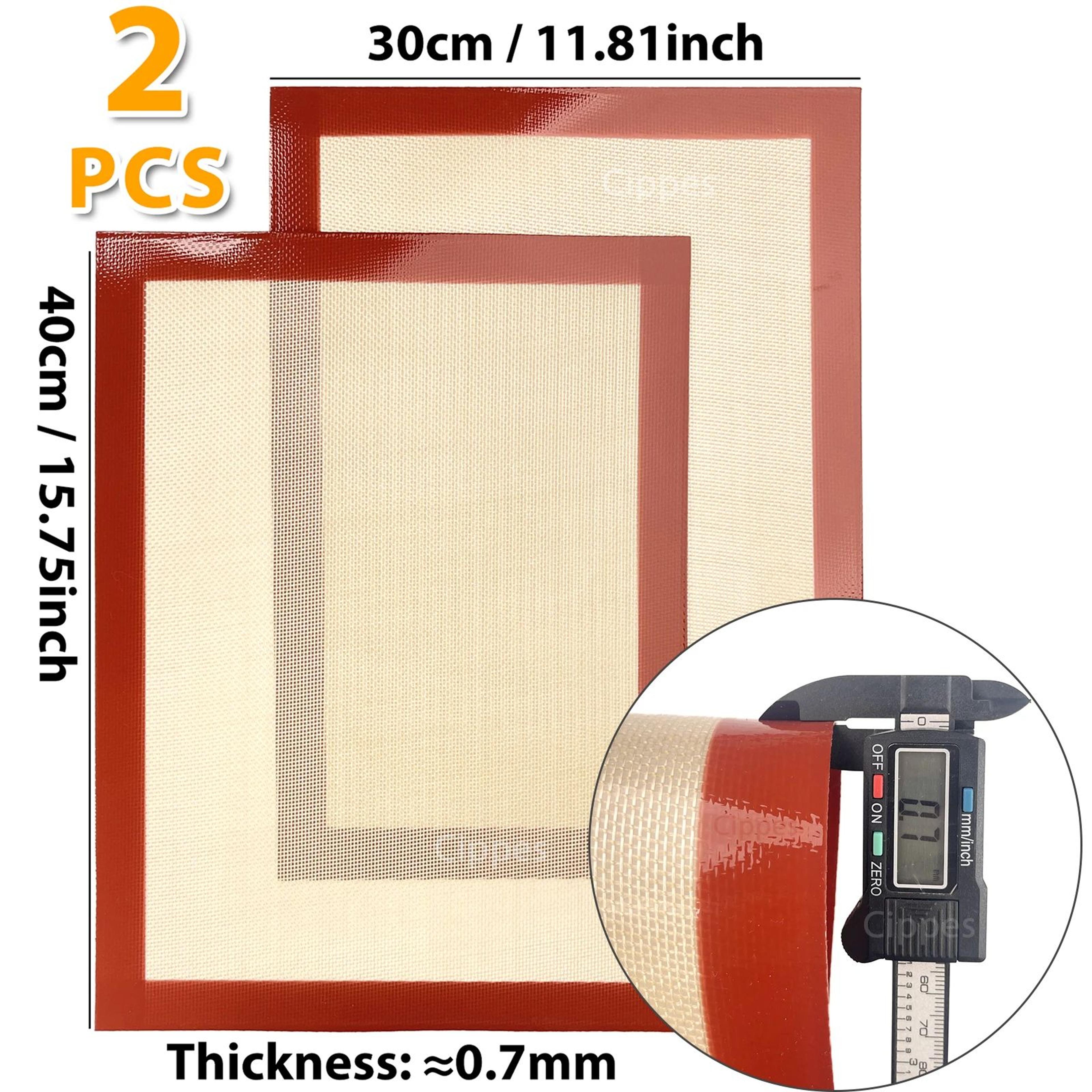 Reusable Silicone Baking Mats Set 10