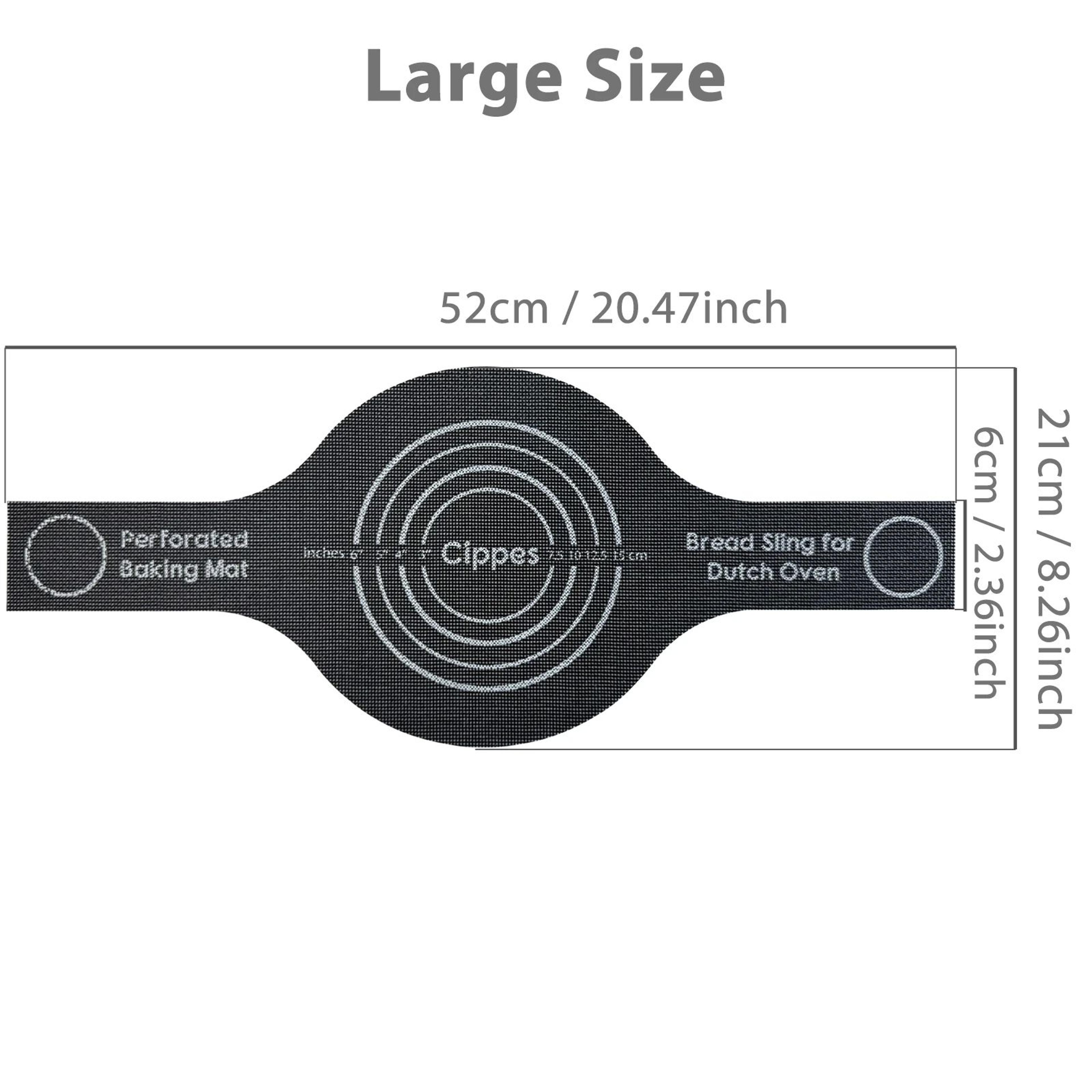 Perforated Silicone Bread Sling 1