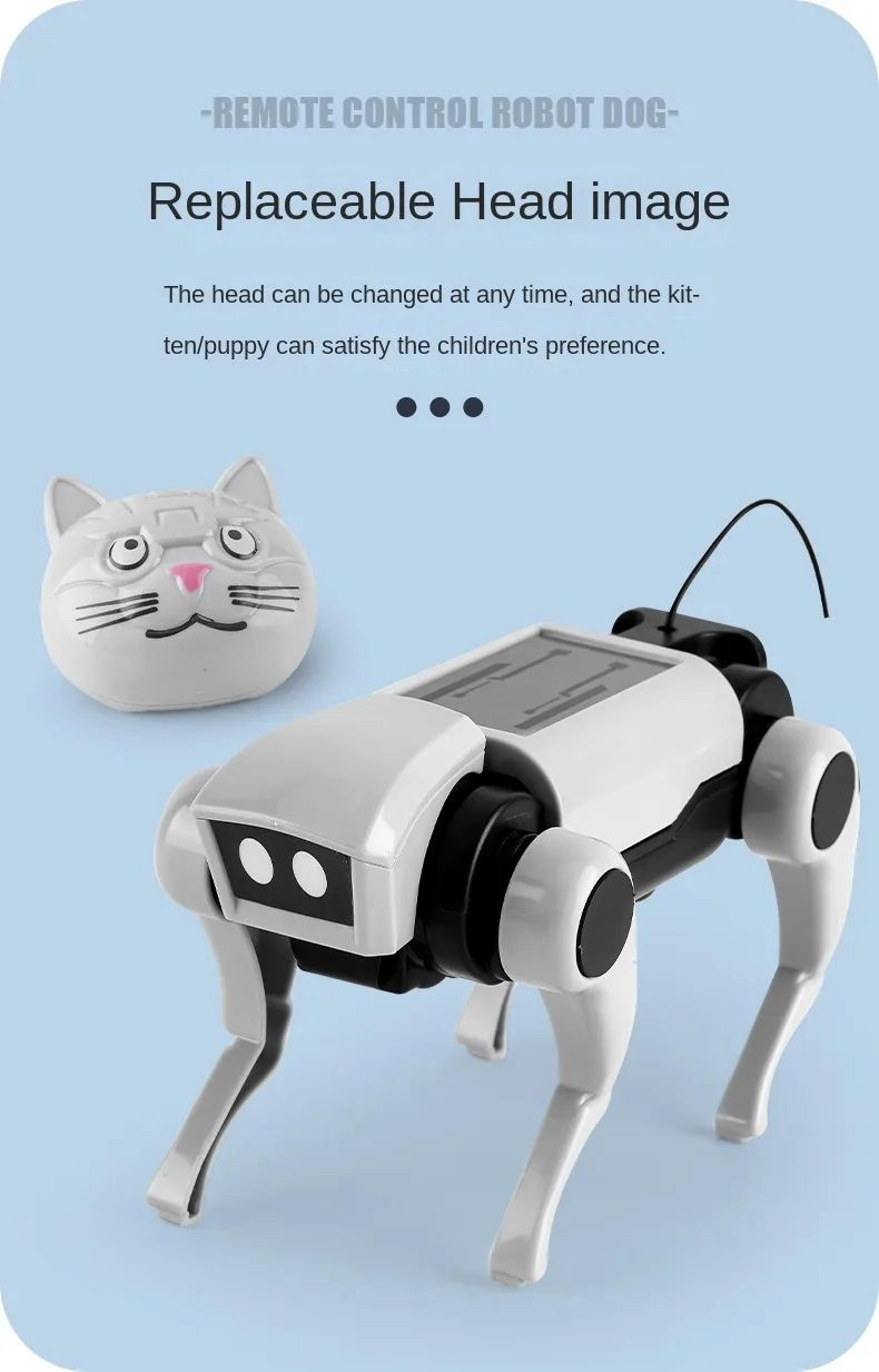 RC Robot Dog DIY Assembly Toy 8