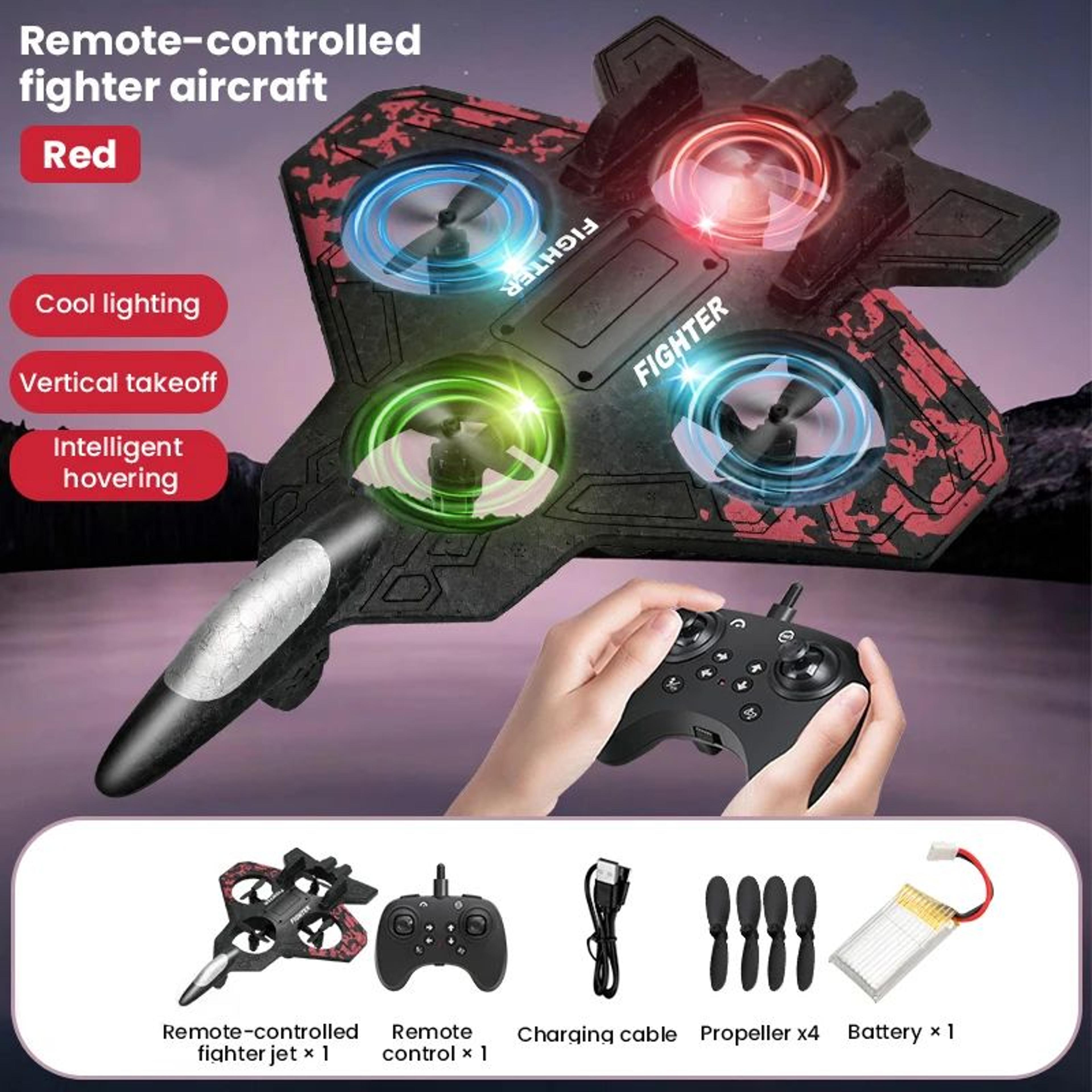 RC Light Up Glider Jet Plane 14