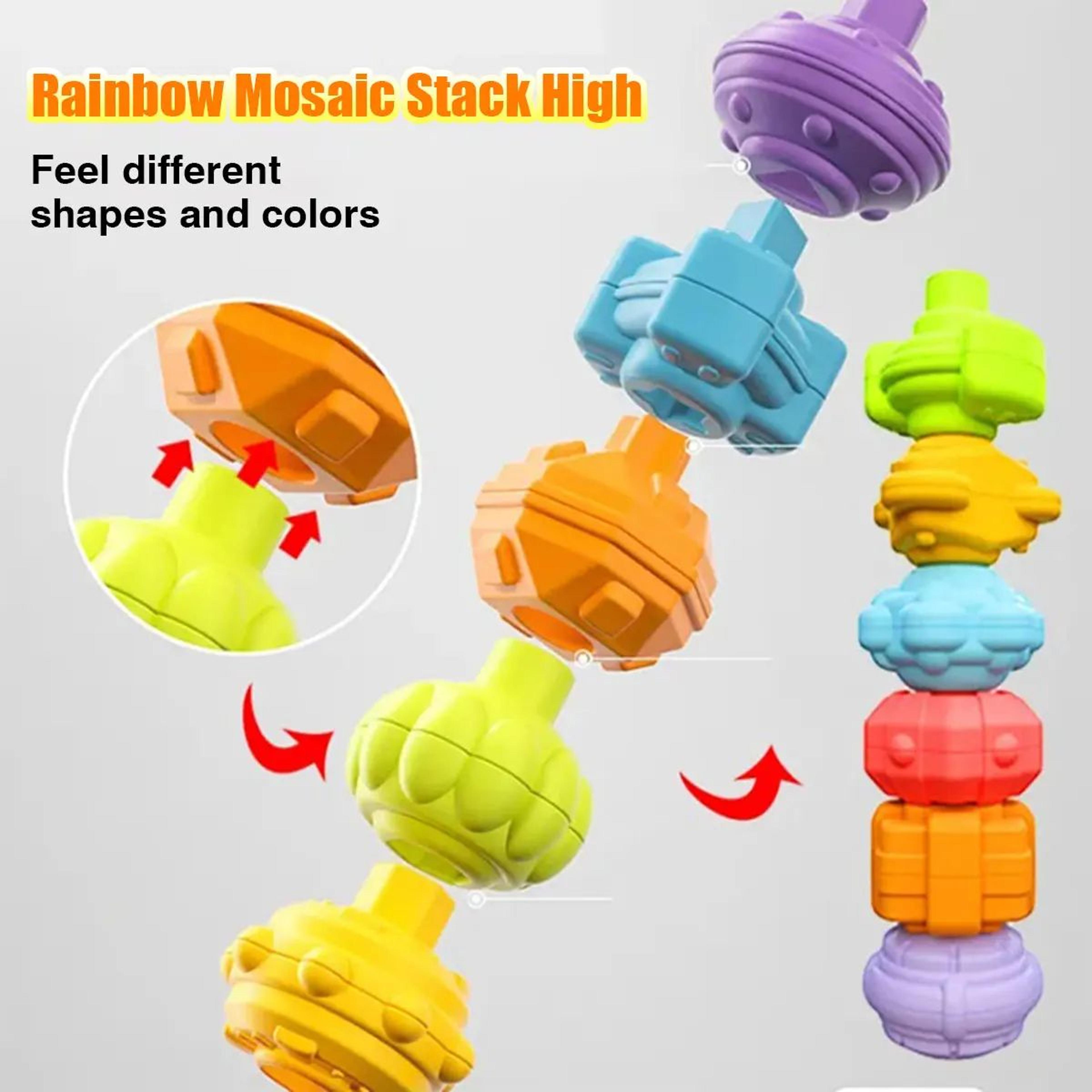 Montessori Shape Sorting Blocks Toy 1