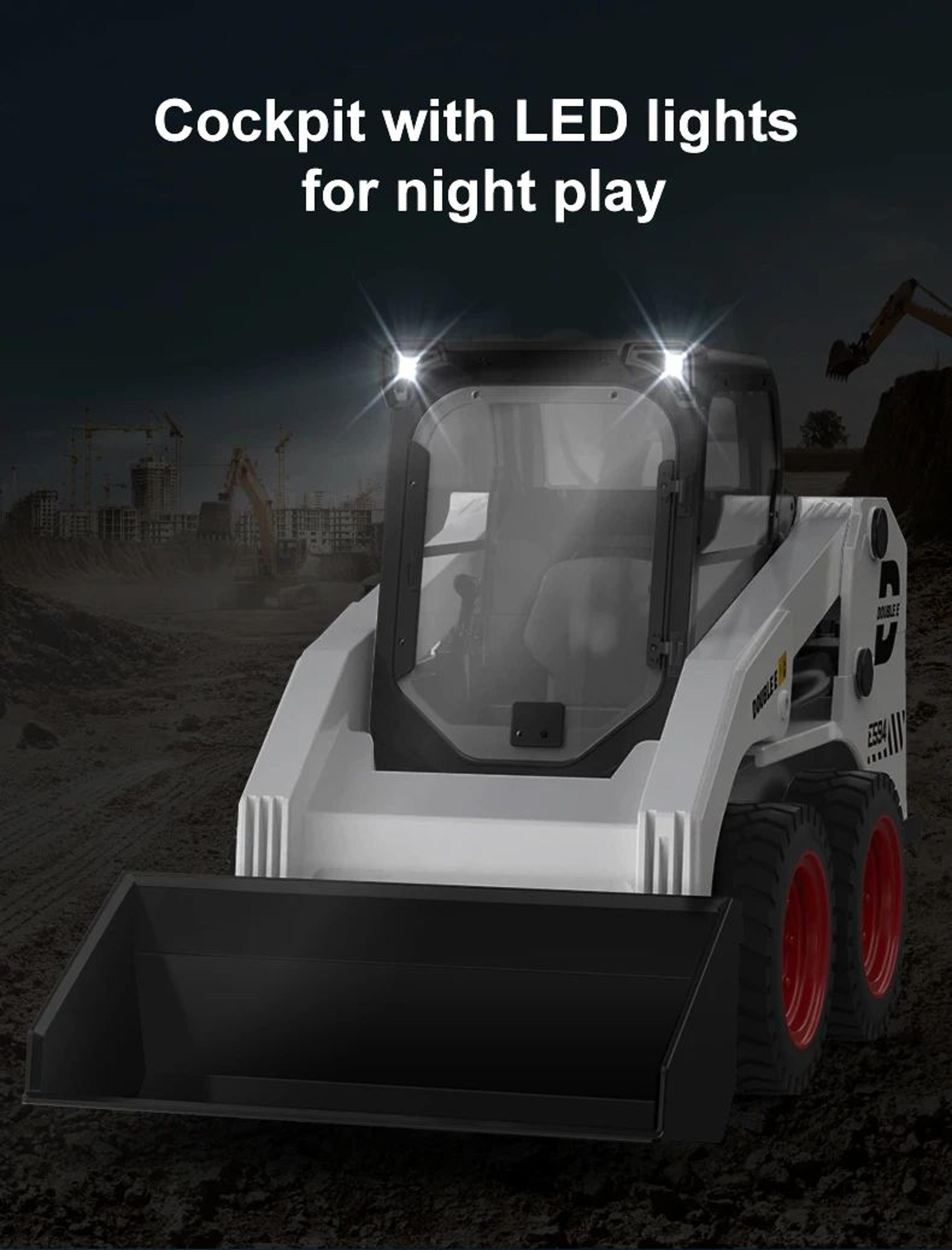 RC Skid Steer Loader Truck Toy 11