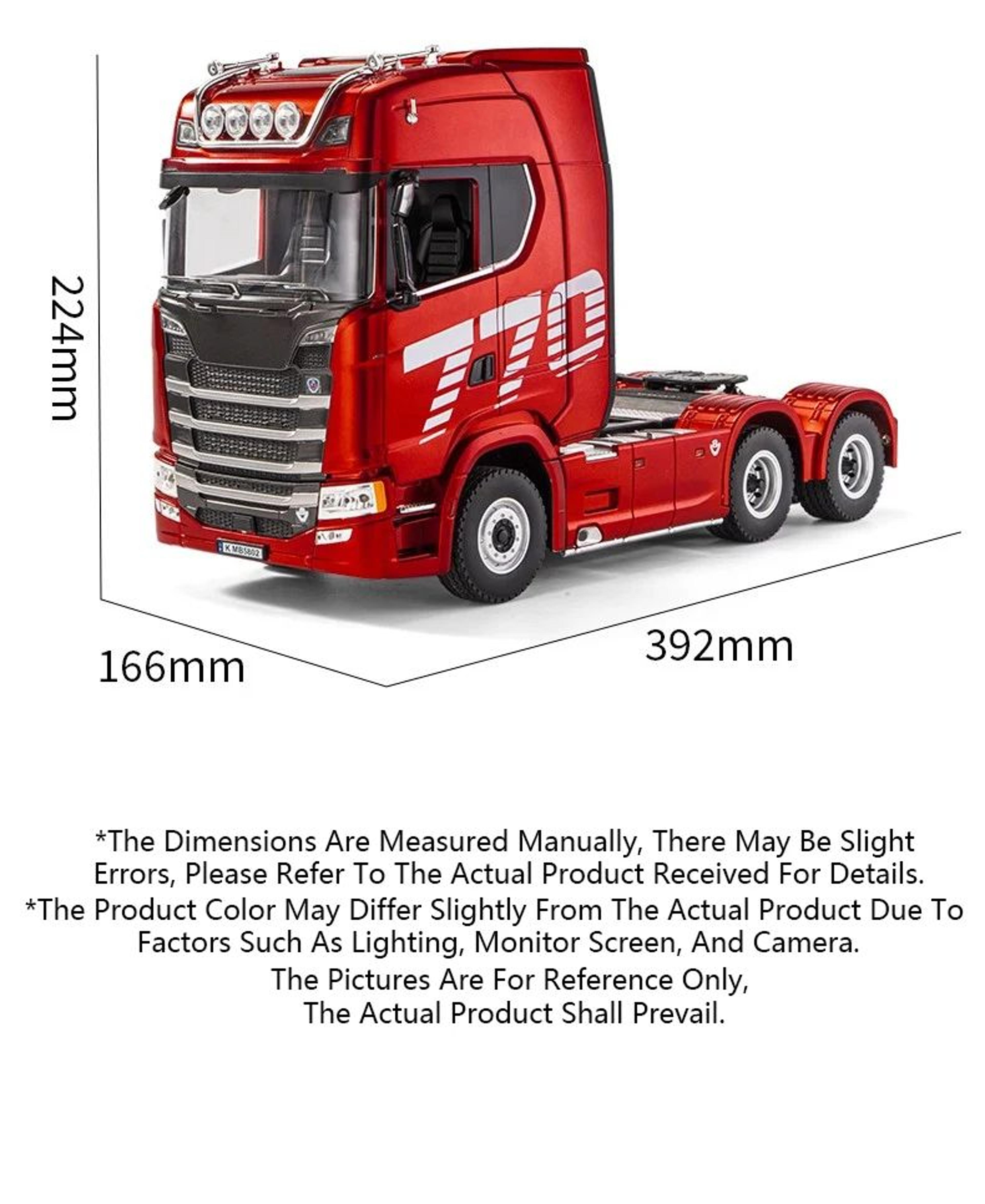 RC Alloy Tractor Trailer Truck 8