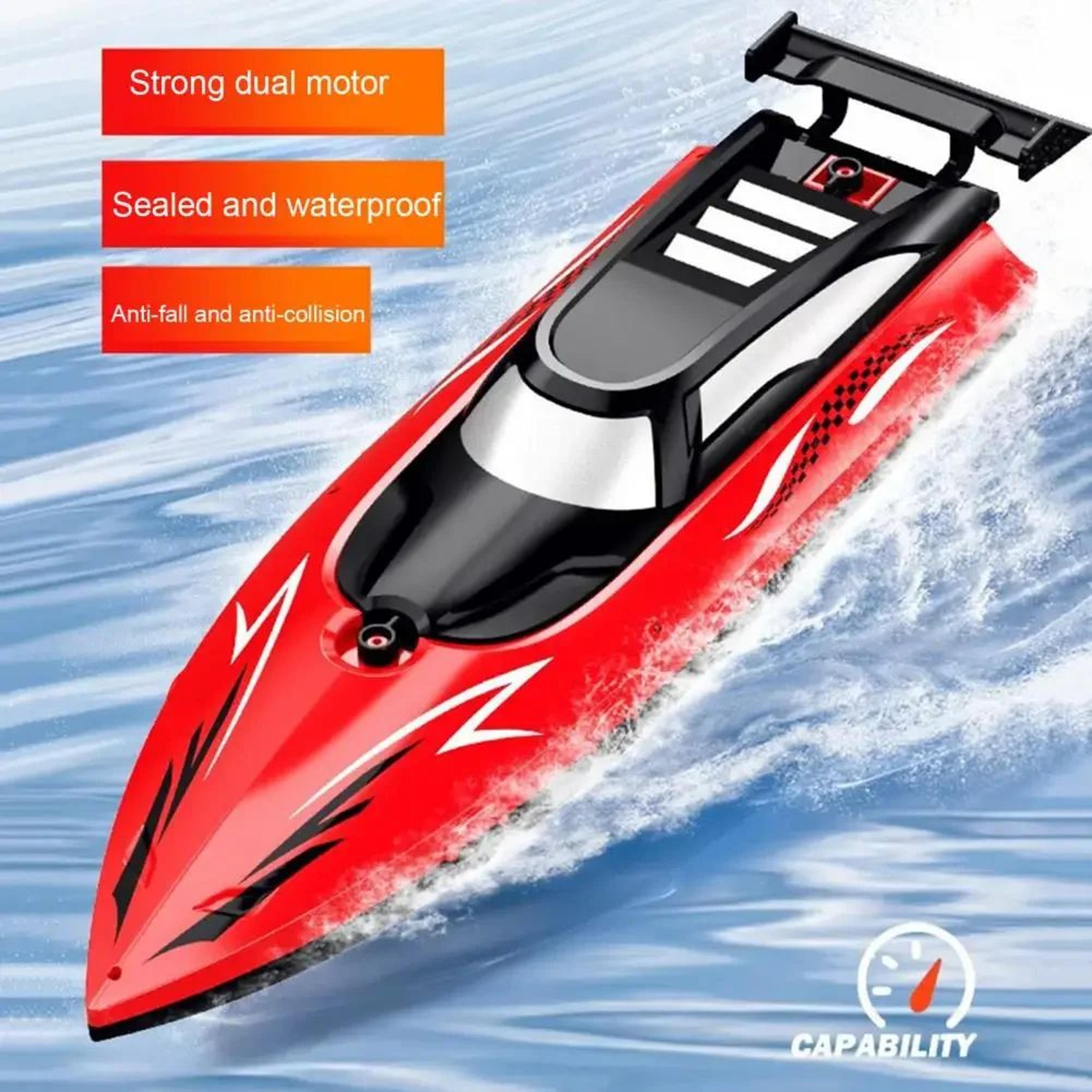 RC Boat With LED Lights 2