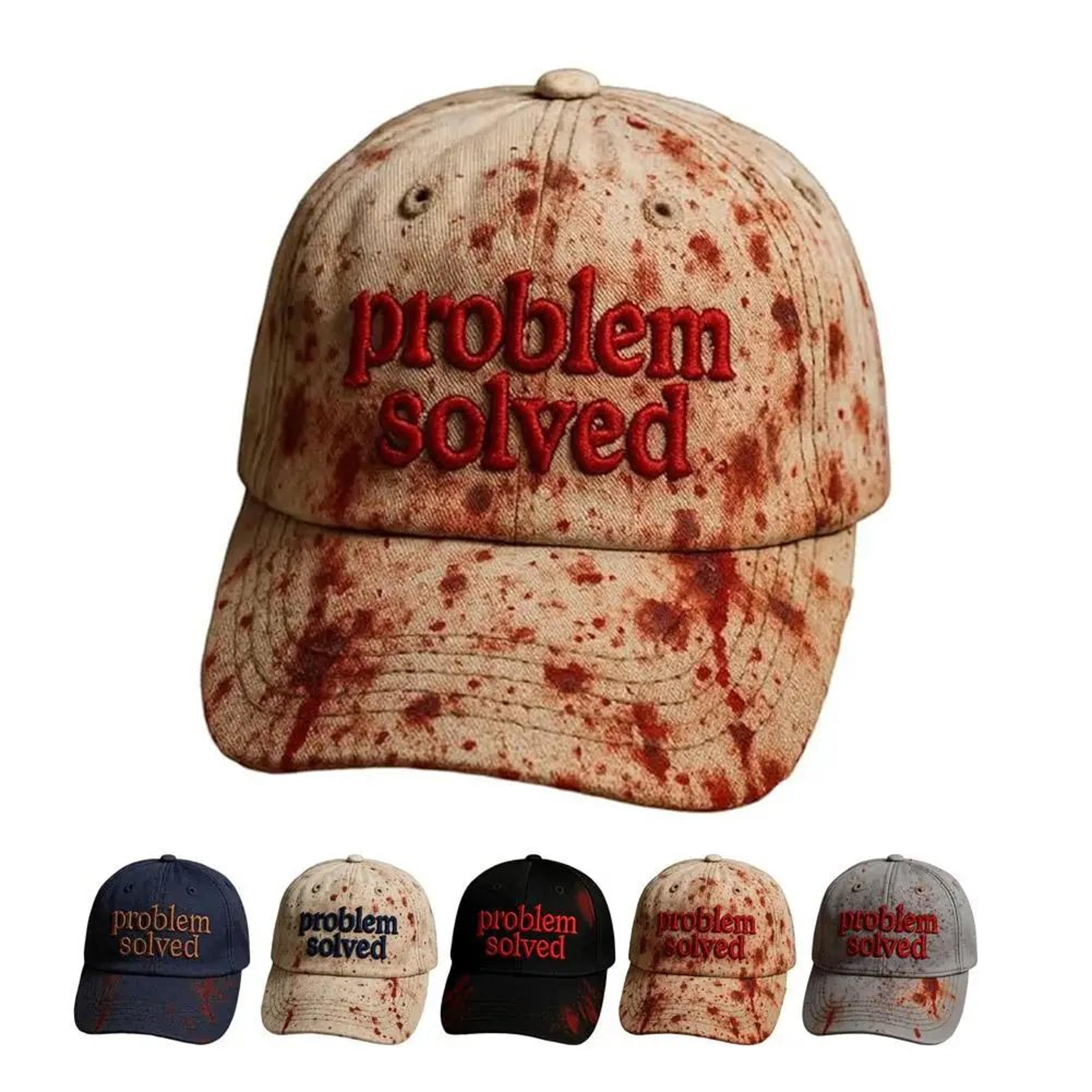 Bloody Halloween Baseball Cap 0