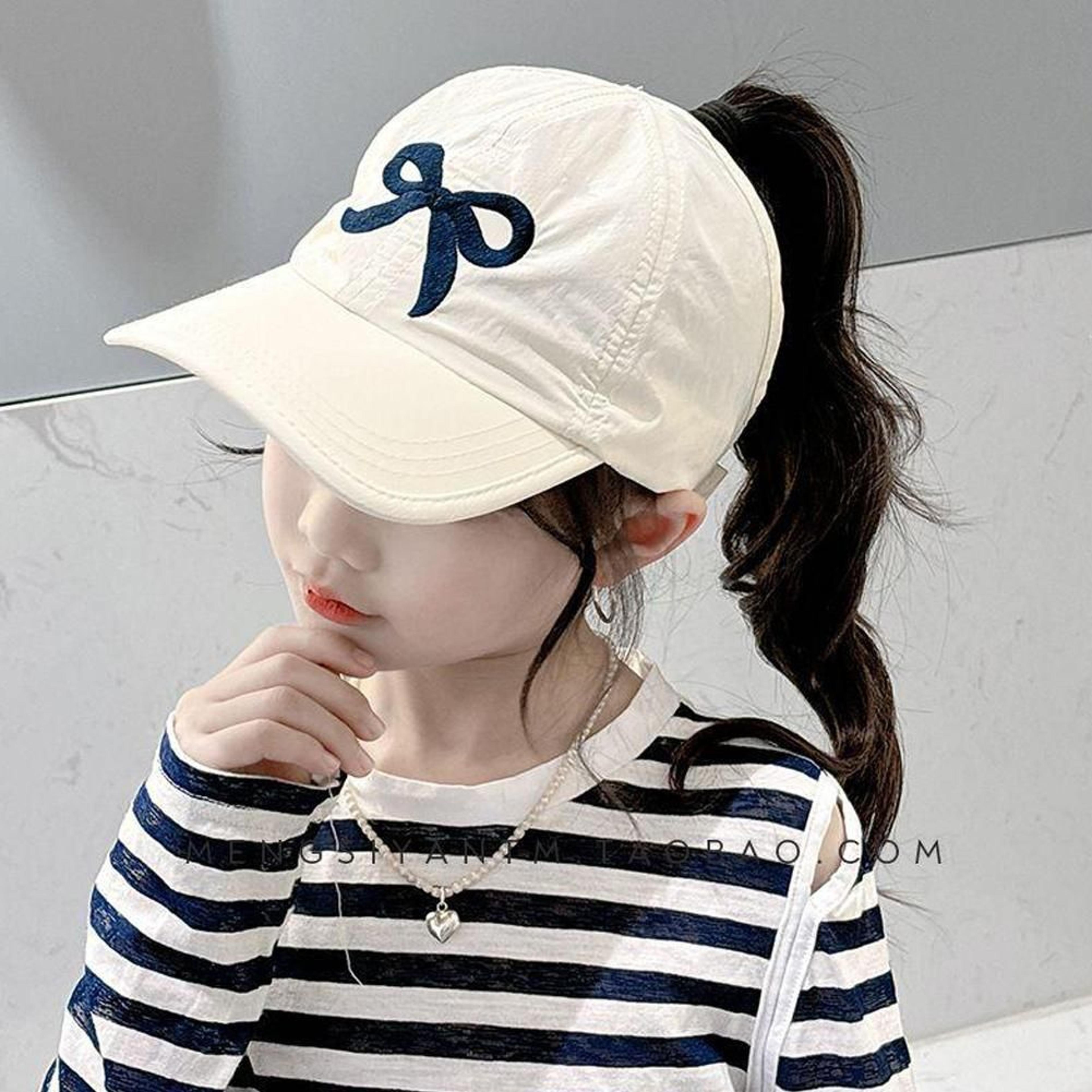 Cute Toddler Sun Hat With Bow 6