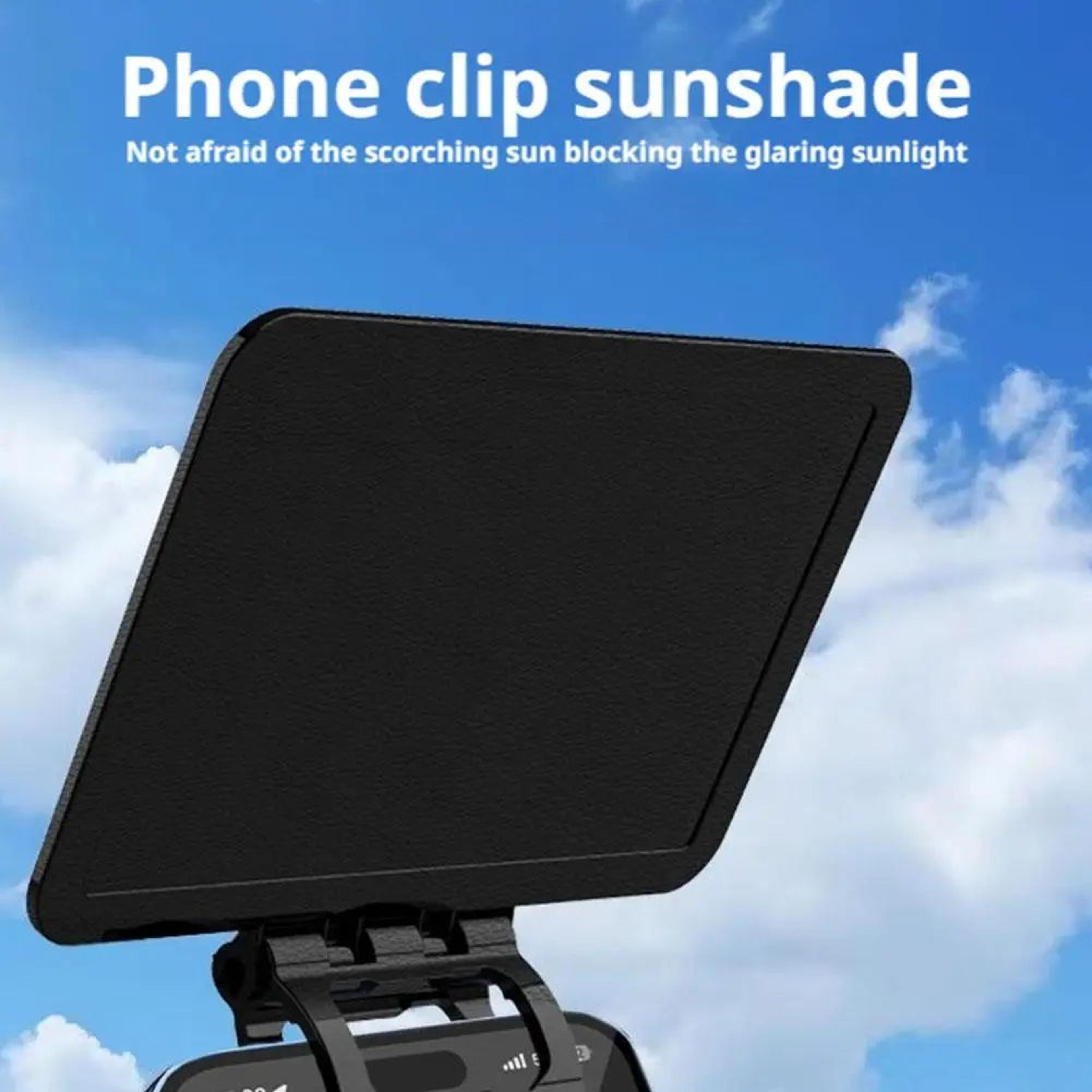 Adjustable Phone Screen Sunshade Visor 7