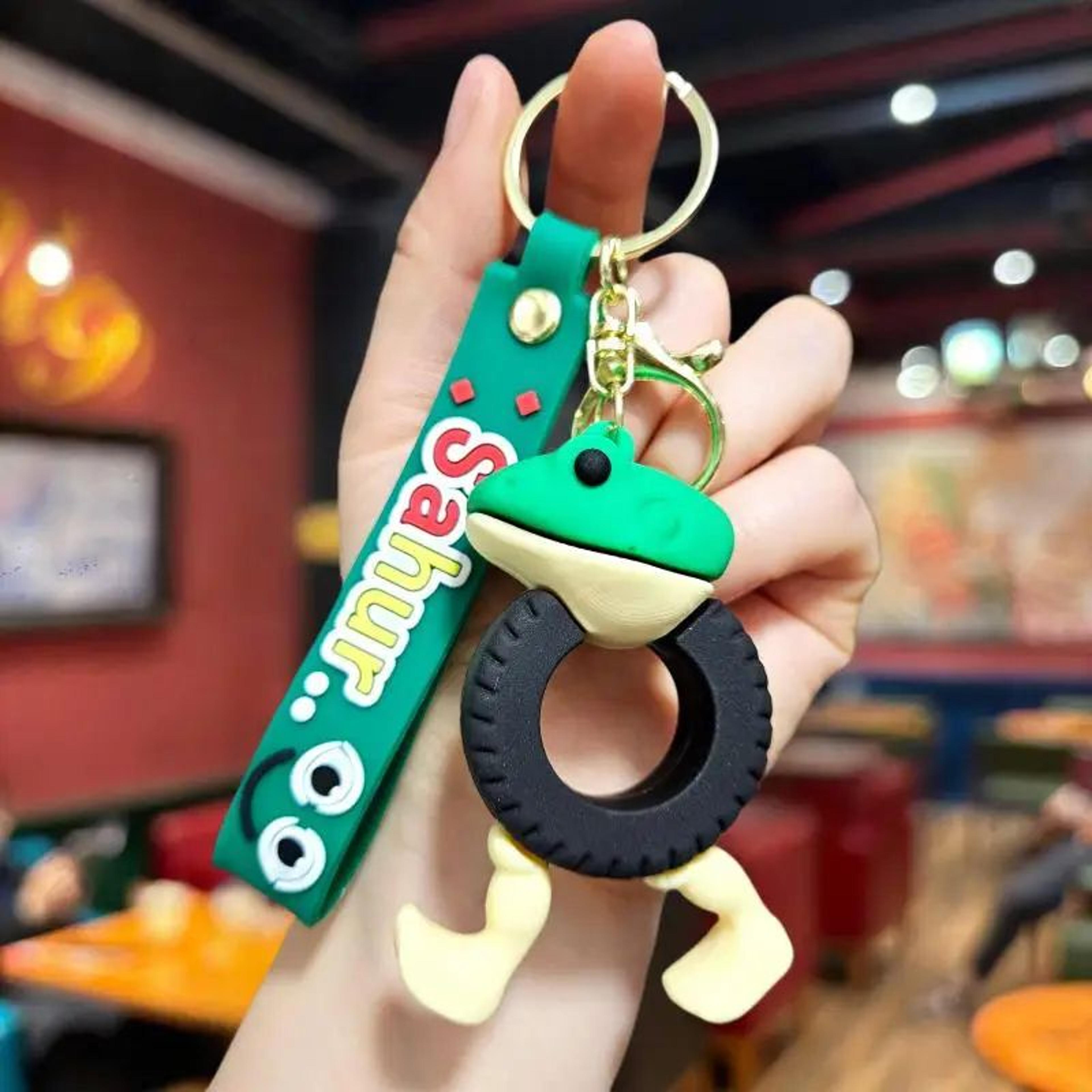 Funny Brainrot Animal Anime Keychain 12