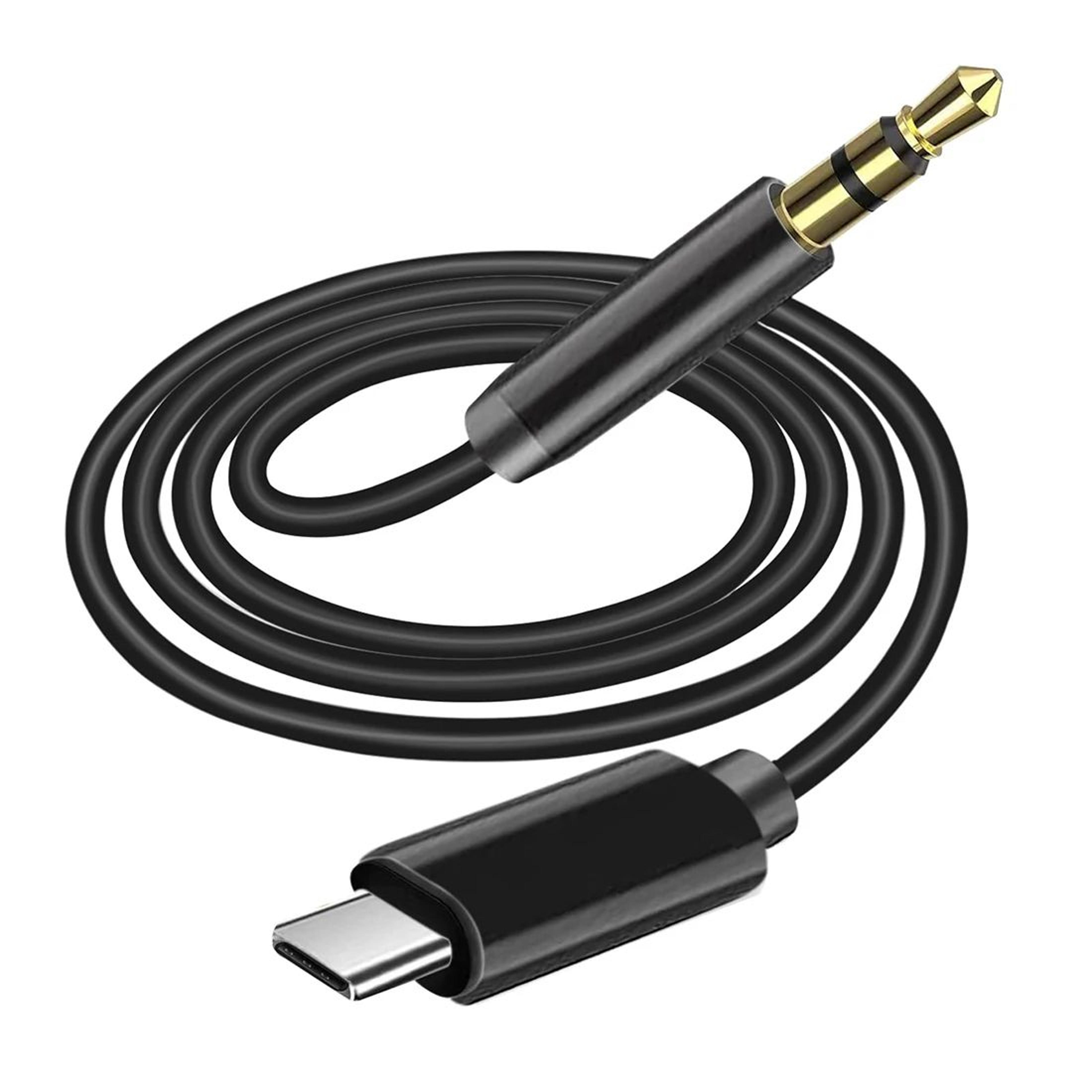 usb c to 3.5mm aux audio cable