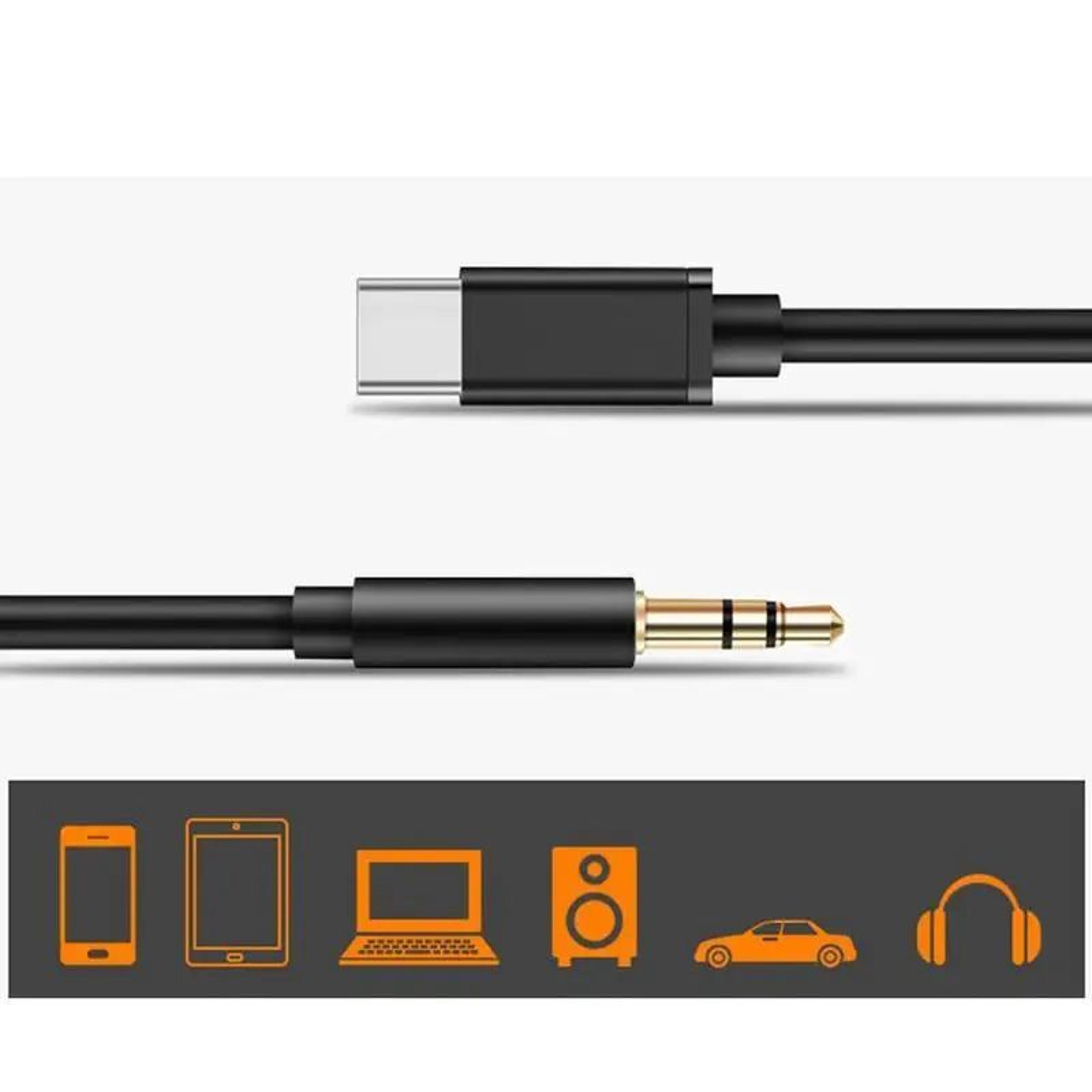USB C To 35mm Aux Audio Cable 2