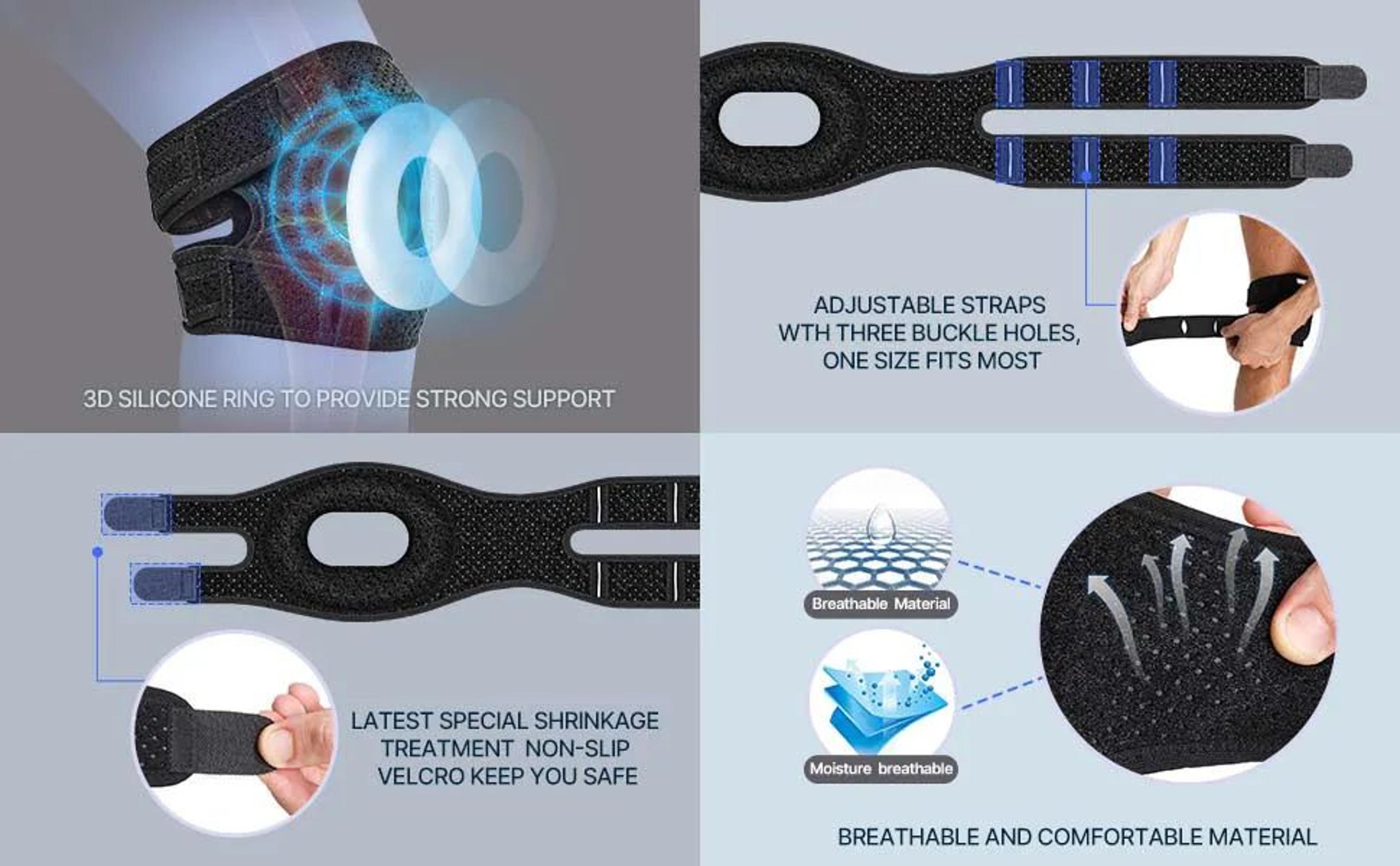 Patella Knee Compression Support Sleeve 7
