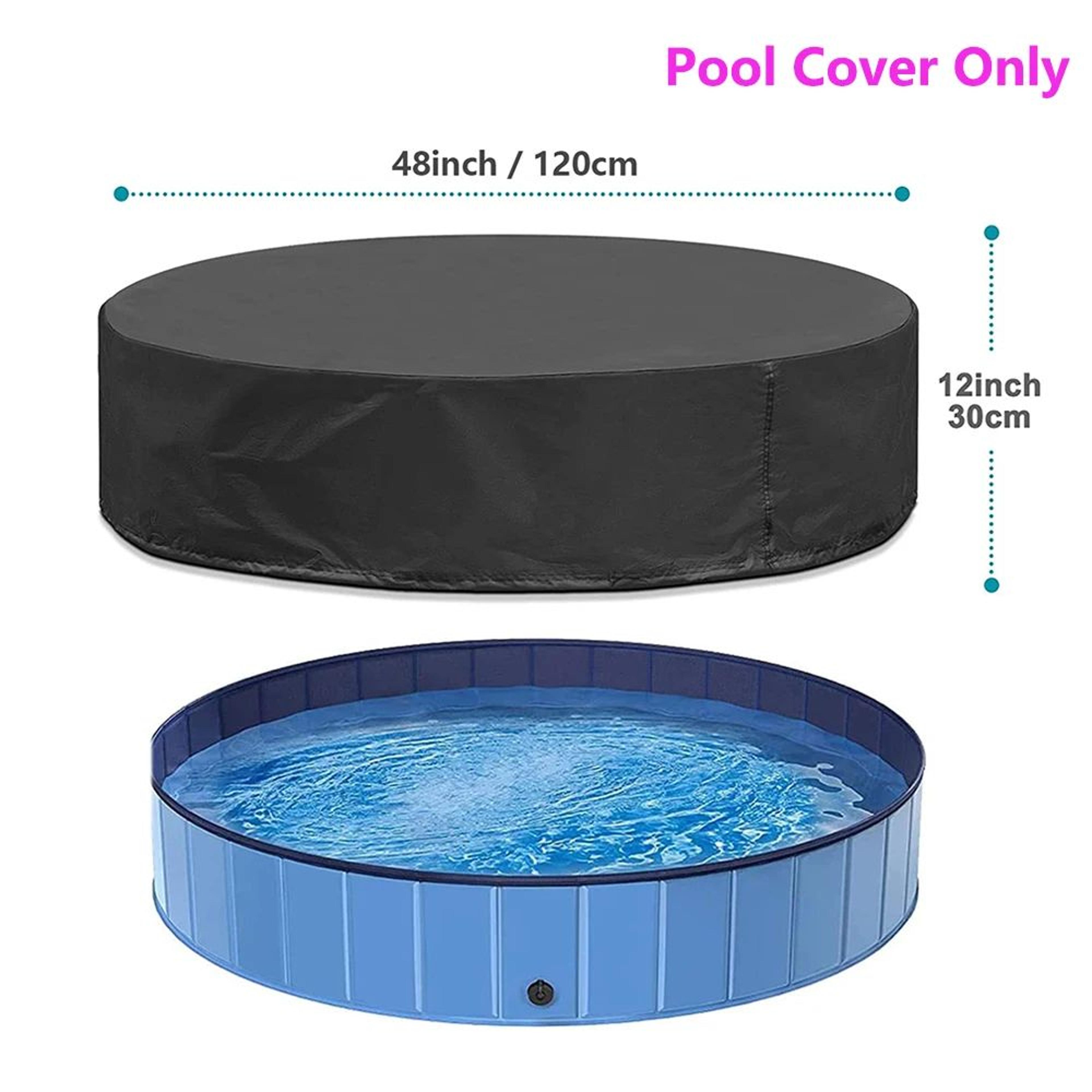 Portable Dog Swimming Pool Bath Tub 12