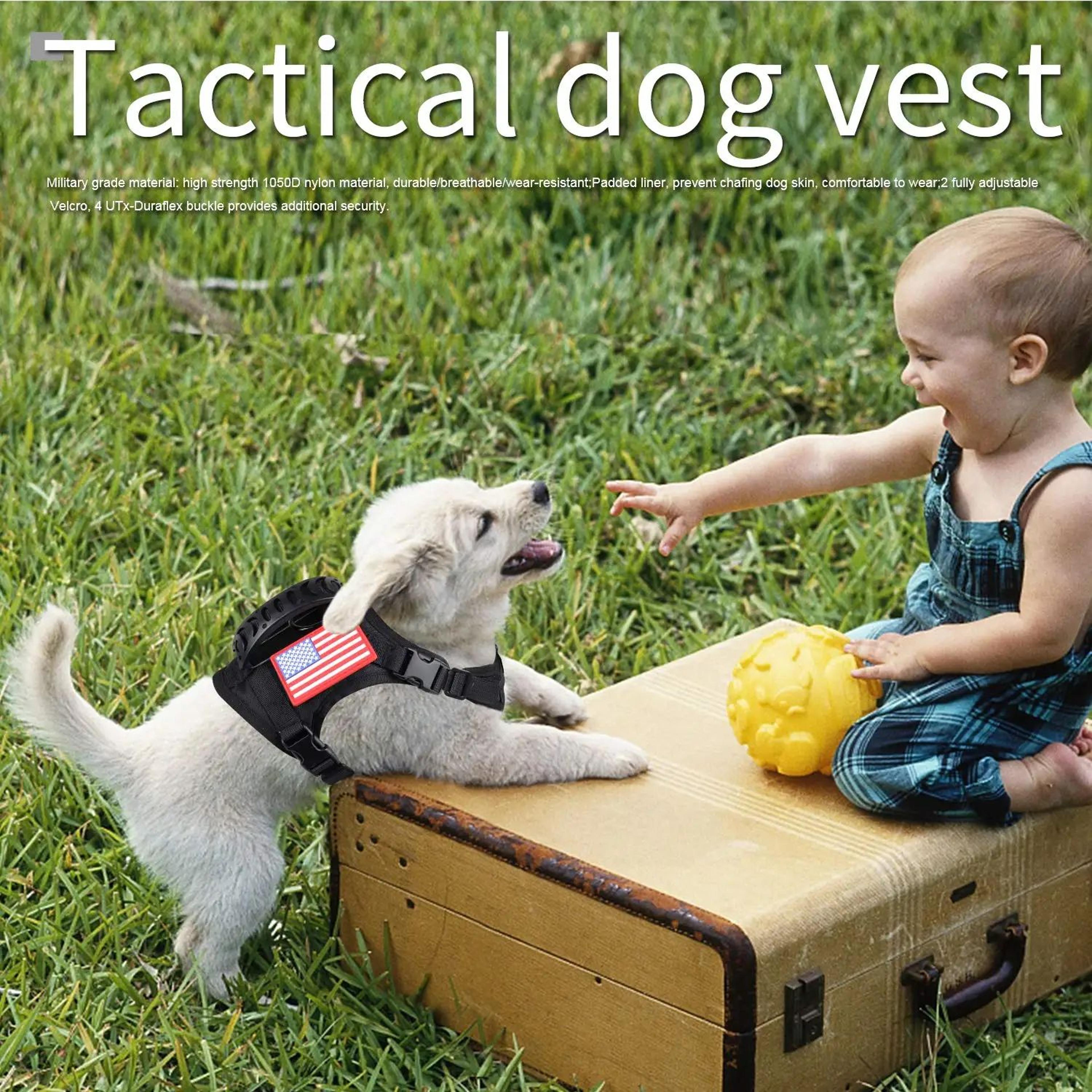 Tactical Puppy Harness And Leash Set 2