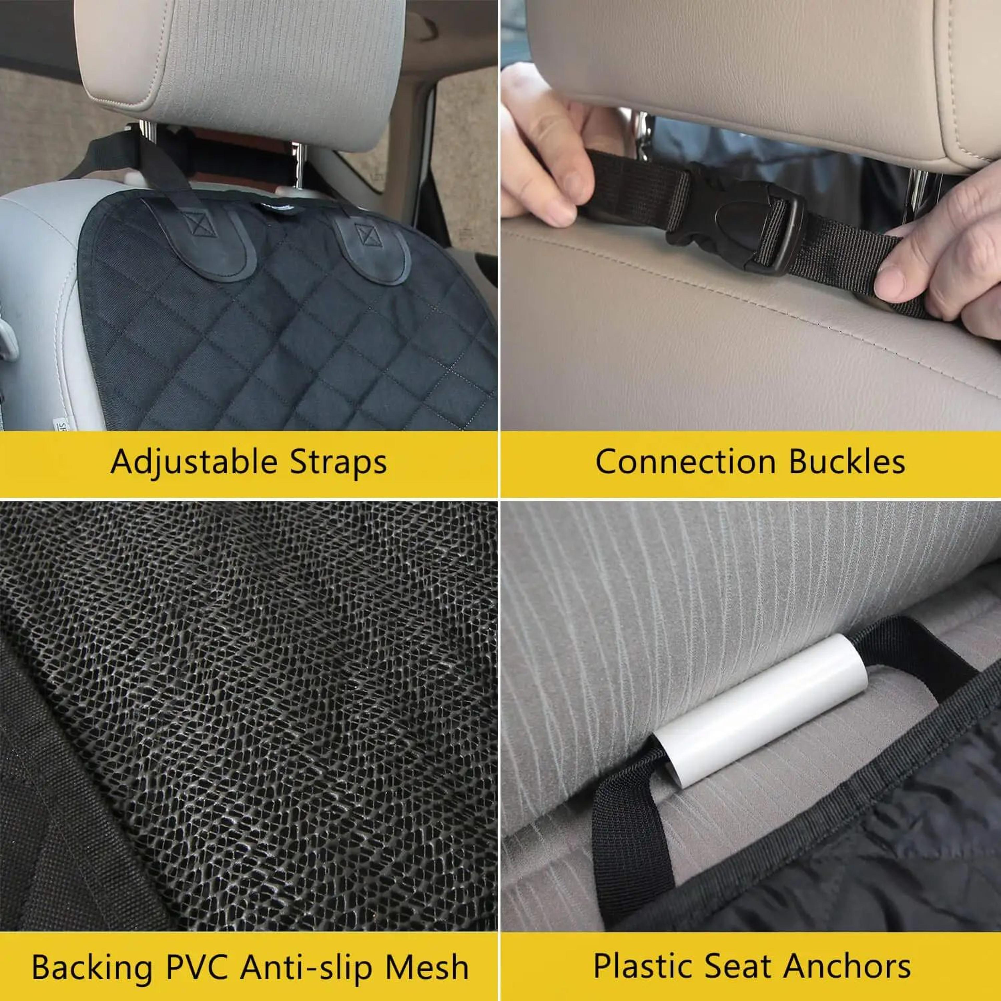 Waterproof Dog Front Seat Cover Set 4