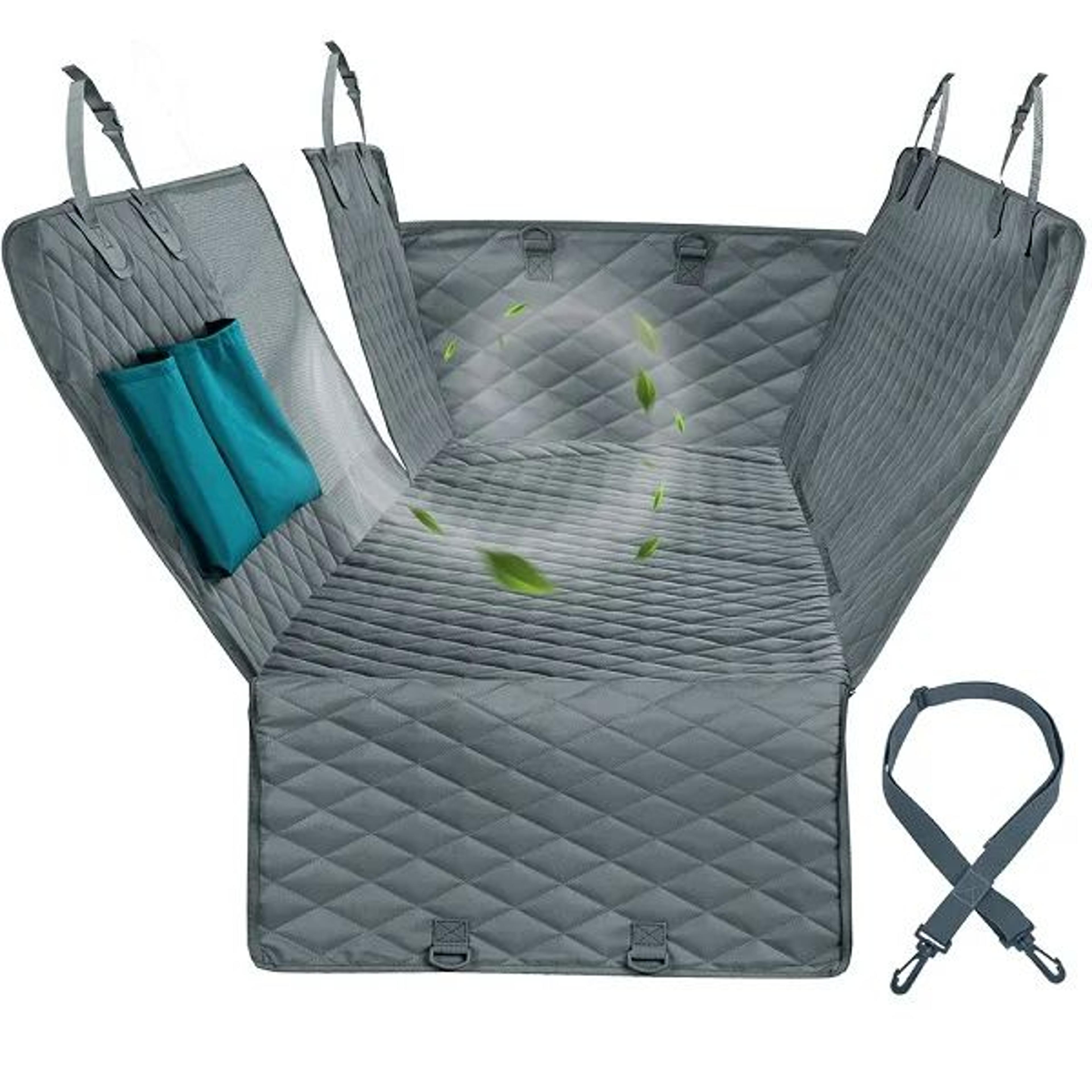 Waterproof Dog Back Seat Hammock Cover 15