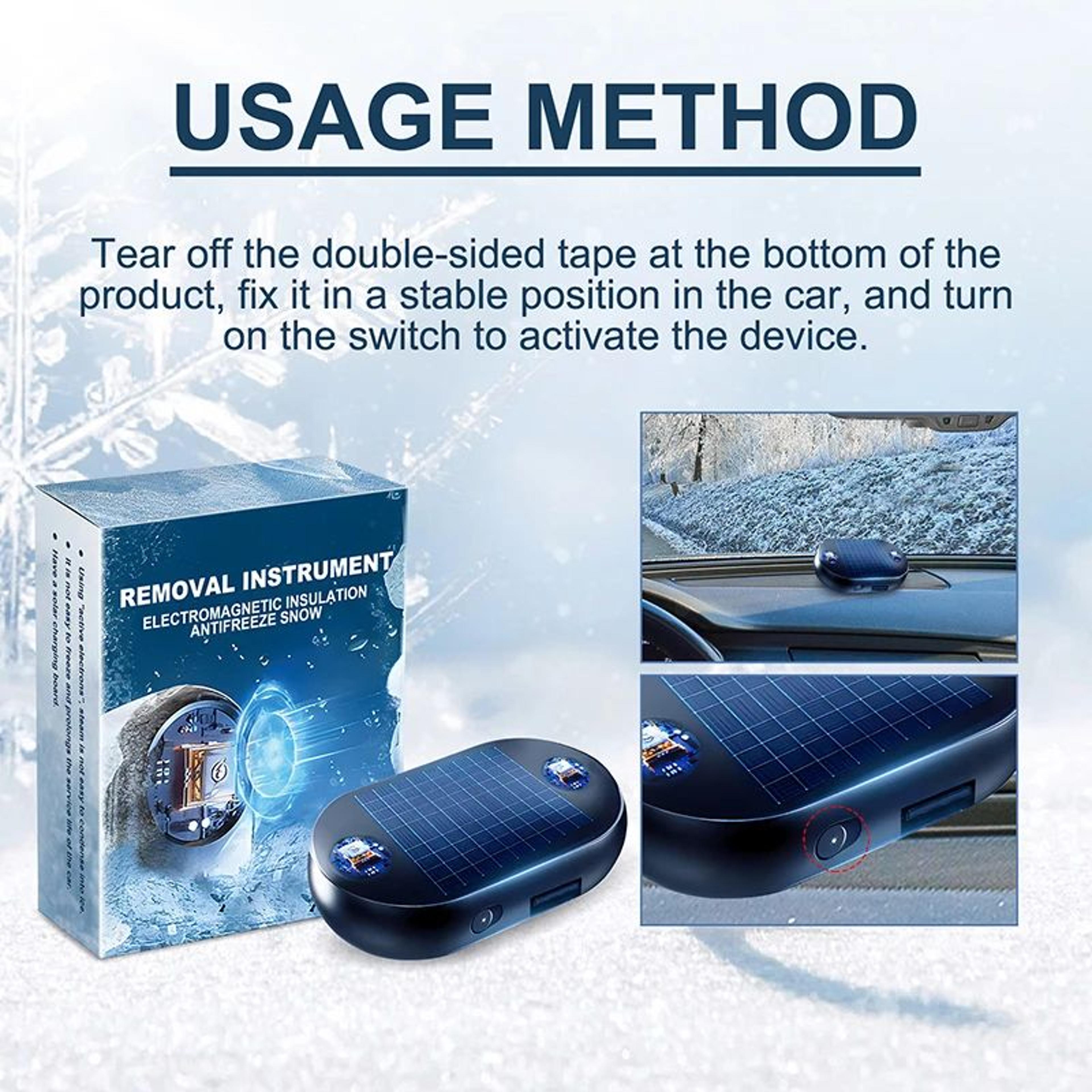 Portable Car Window Ice Defroster 8