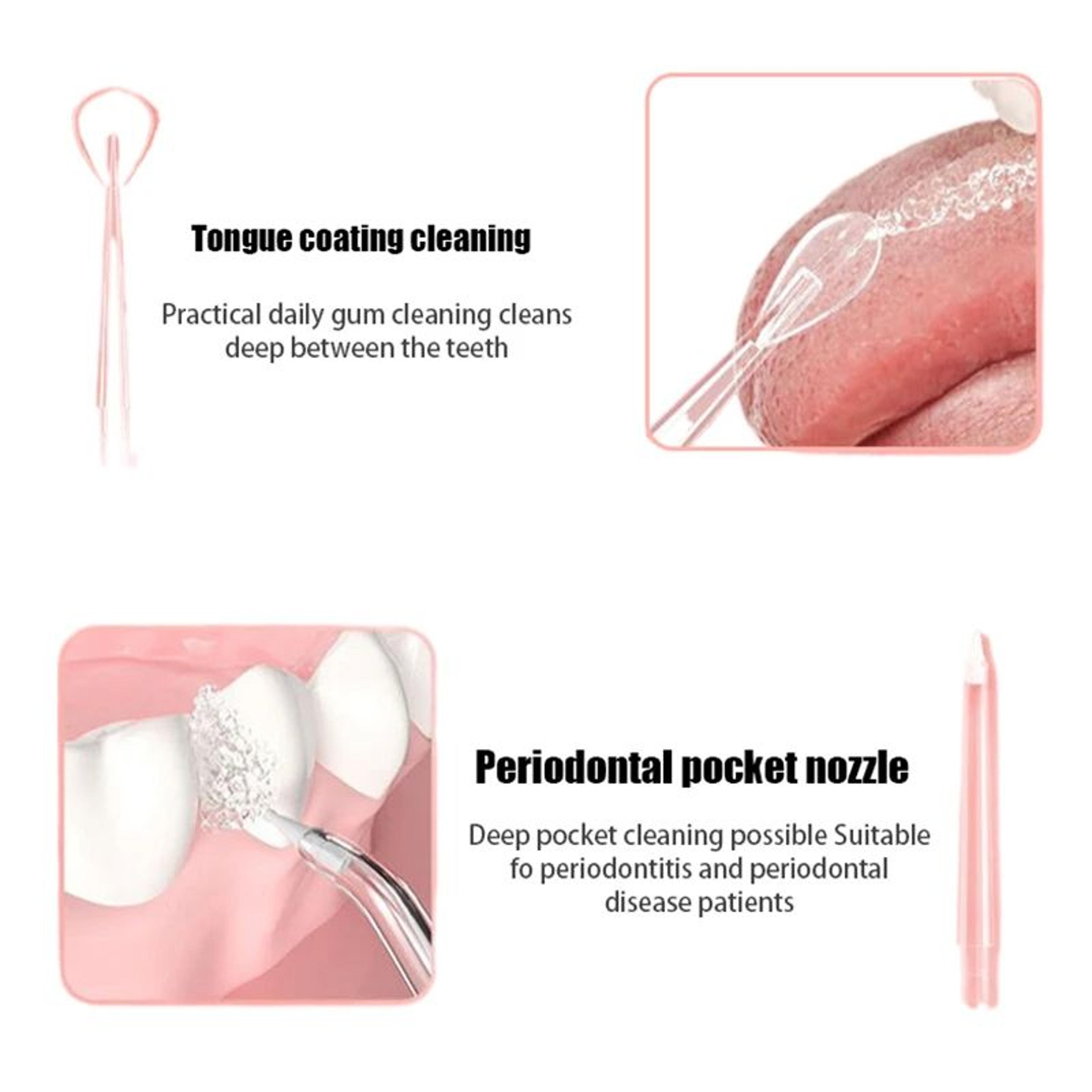 4Piece Replaceable Oral Irrigator Dental Flosser Nozzles 7
