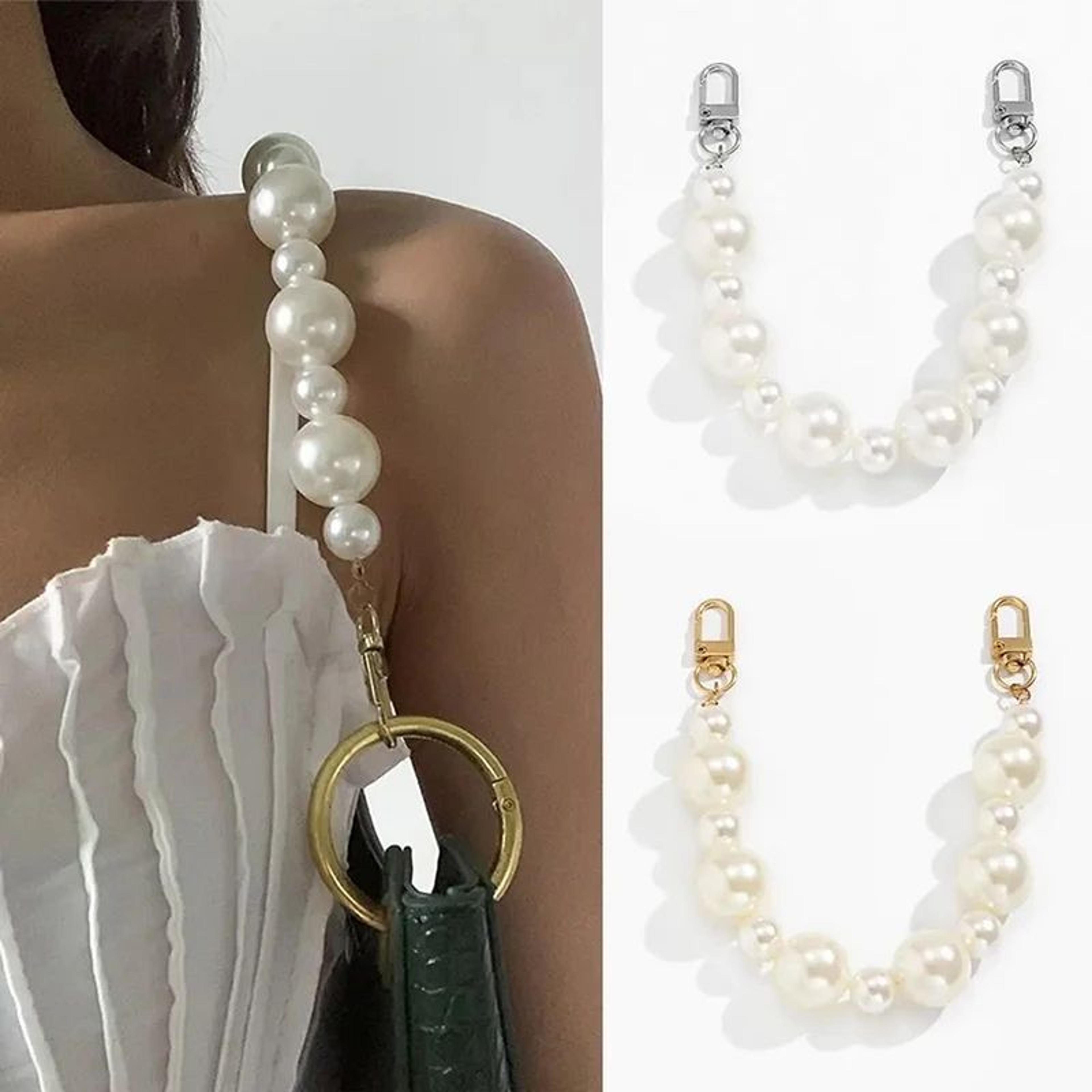 Pearl Decorative Bag Chain Strap 6