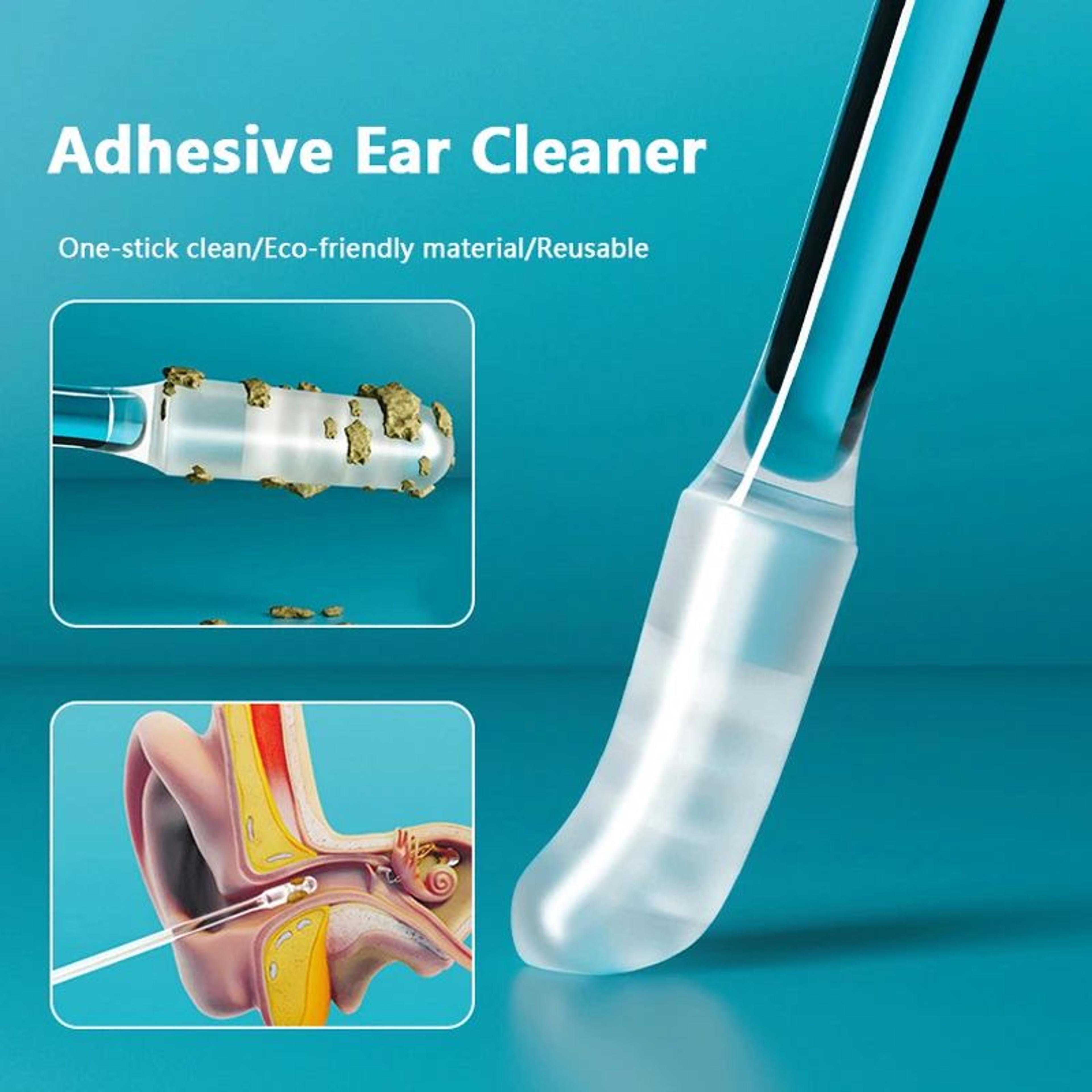 Silicone Ear Wax Removal Tool With Disposable Sticky Tips 1