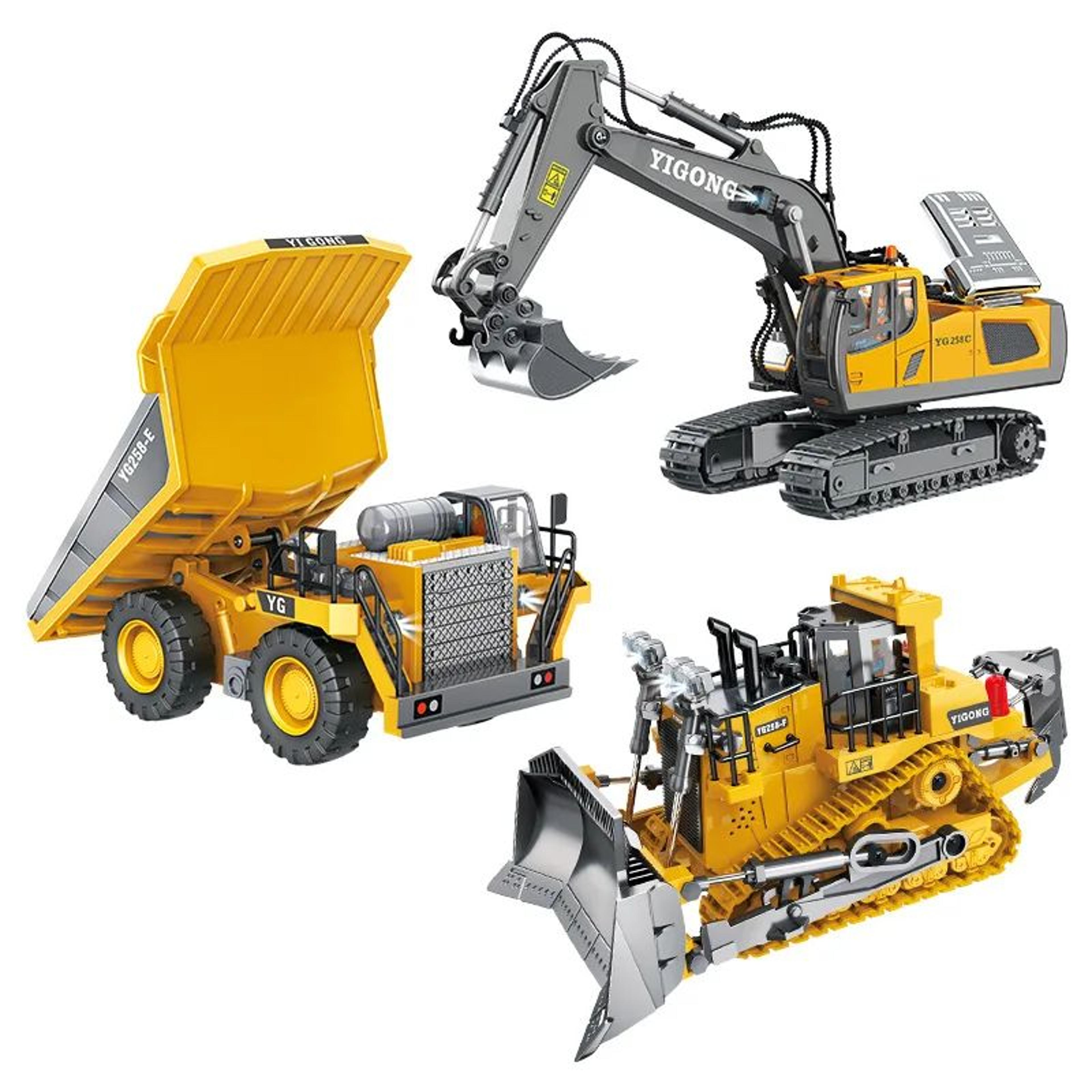 1 20 Remote Control RC Excavator  Dumper Truck 5