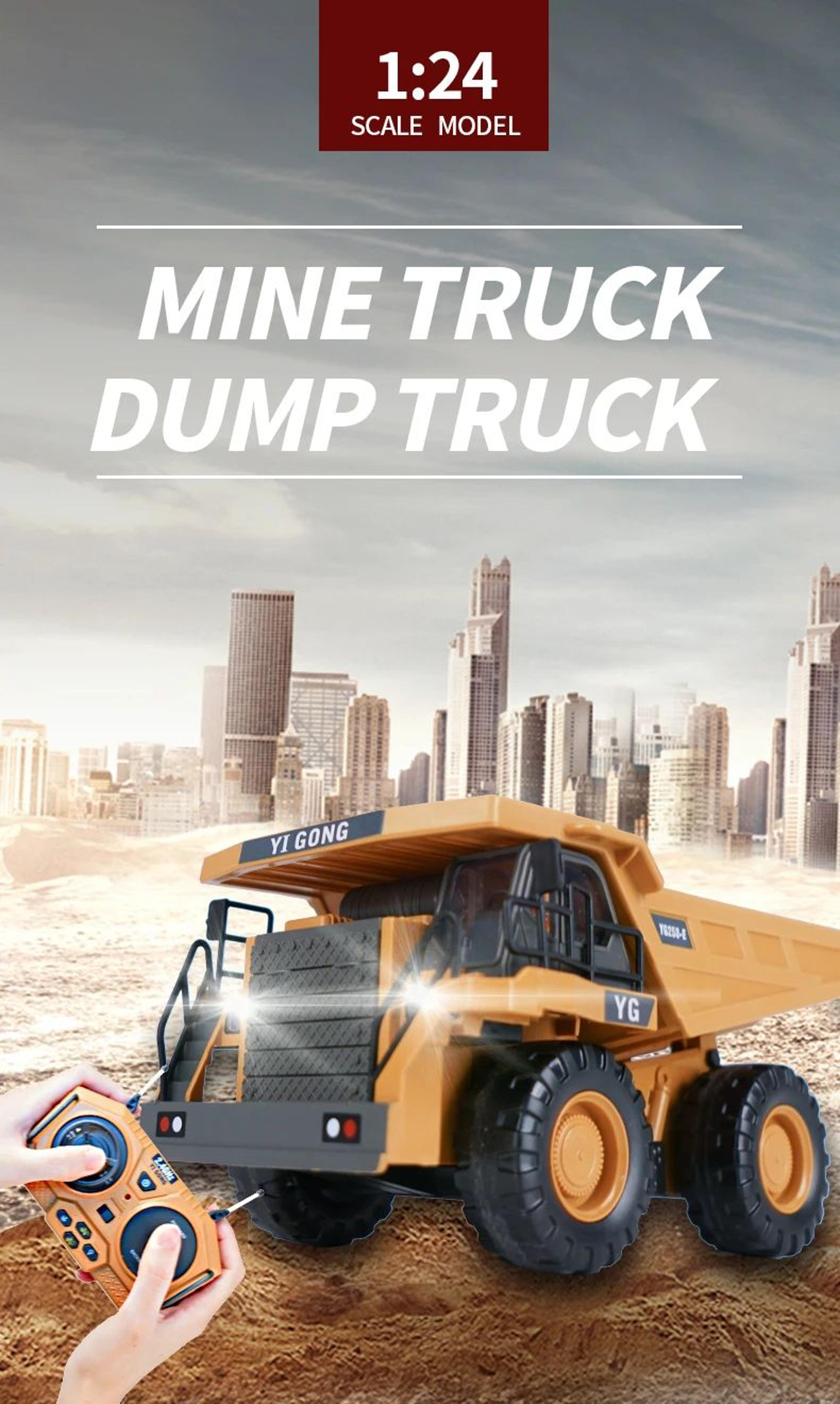 1 20 Remote Control RC Excavator  Dumper Truck 13