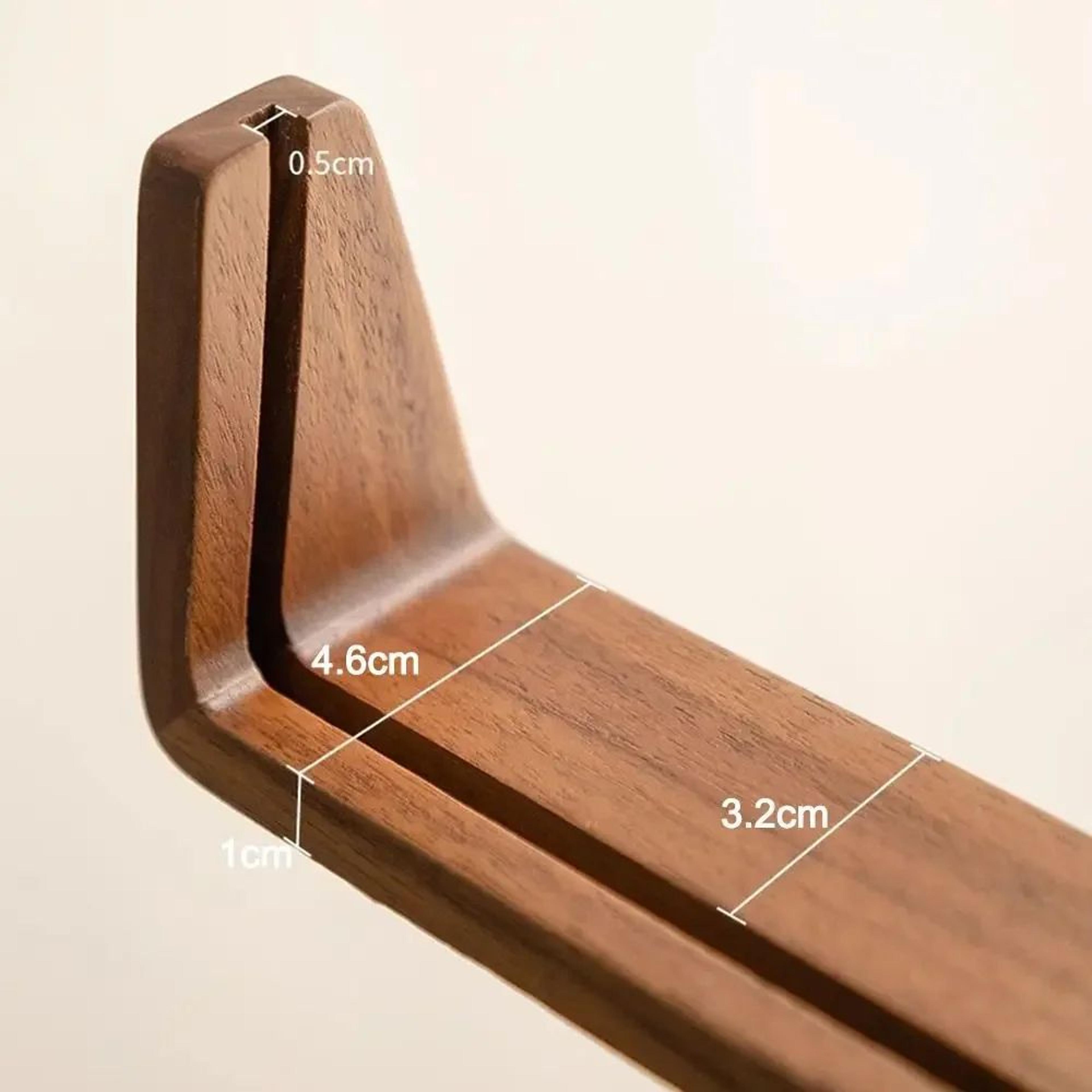 Walnut And Beech Acrylic UShape Photo Frame 1