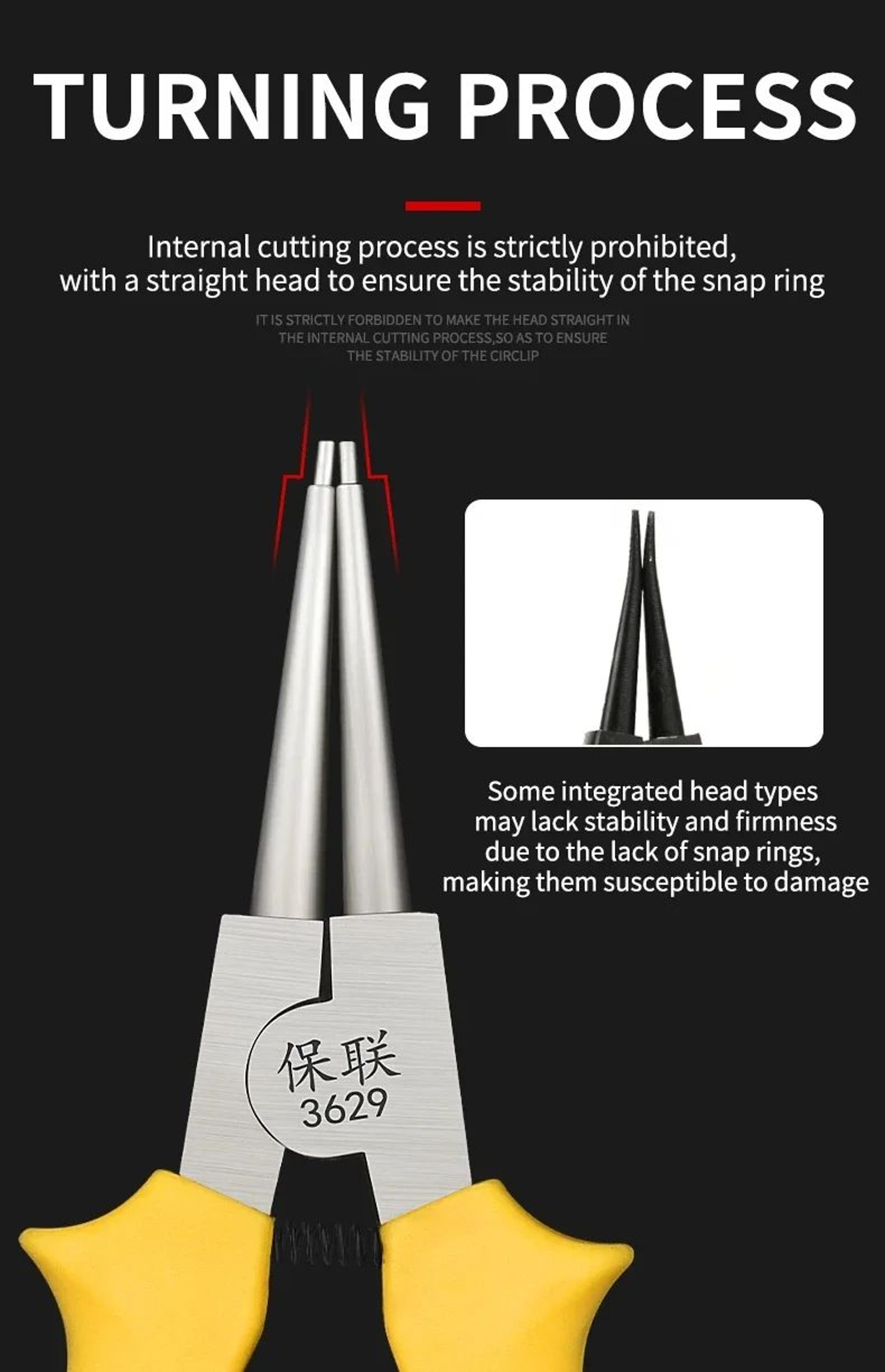 BAOLIAN Multifunctional Circlip Pliers 10