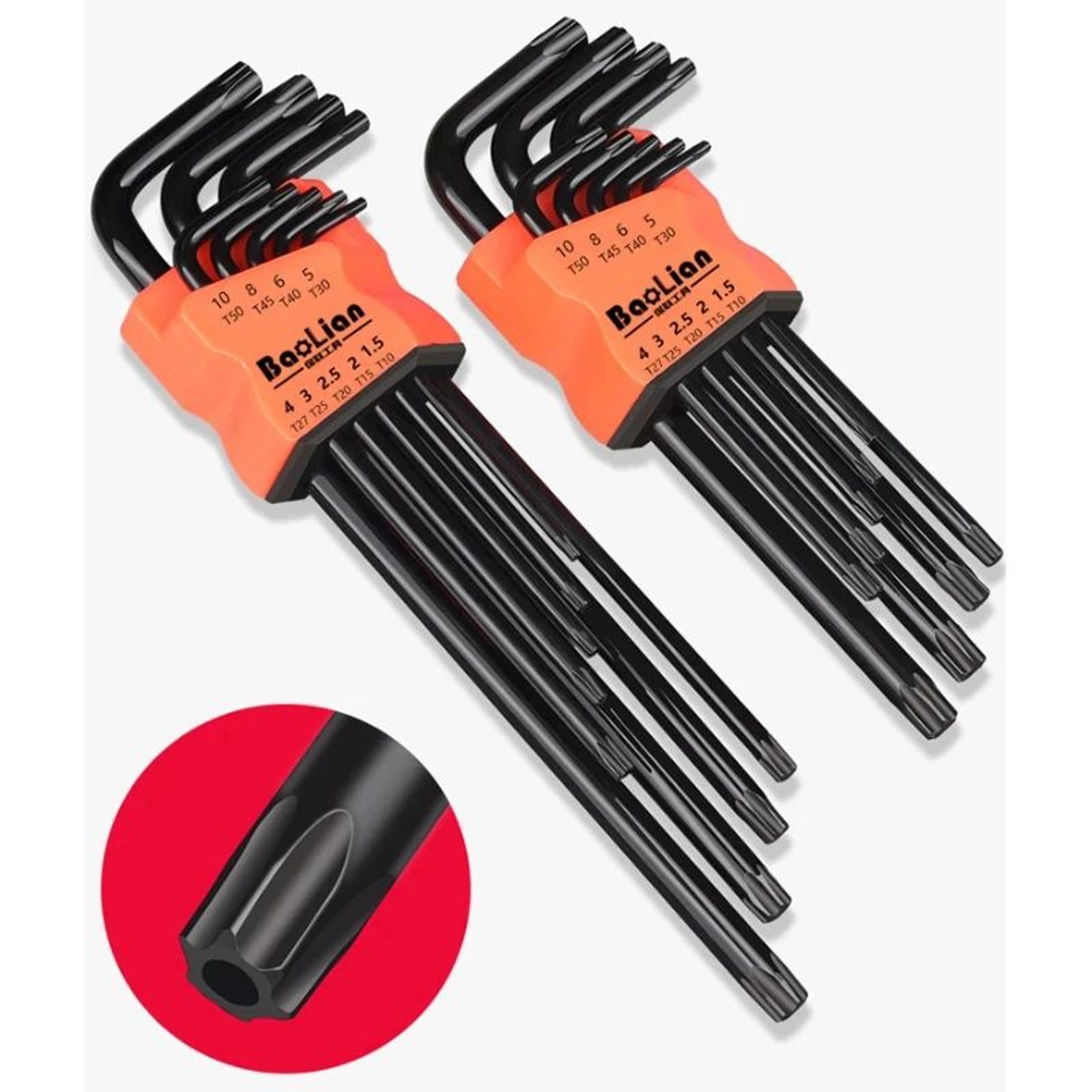 9pcs Long Ball End Hex Wrench Set 1