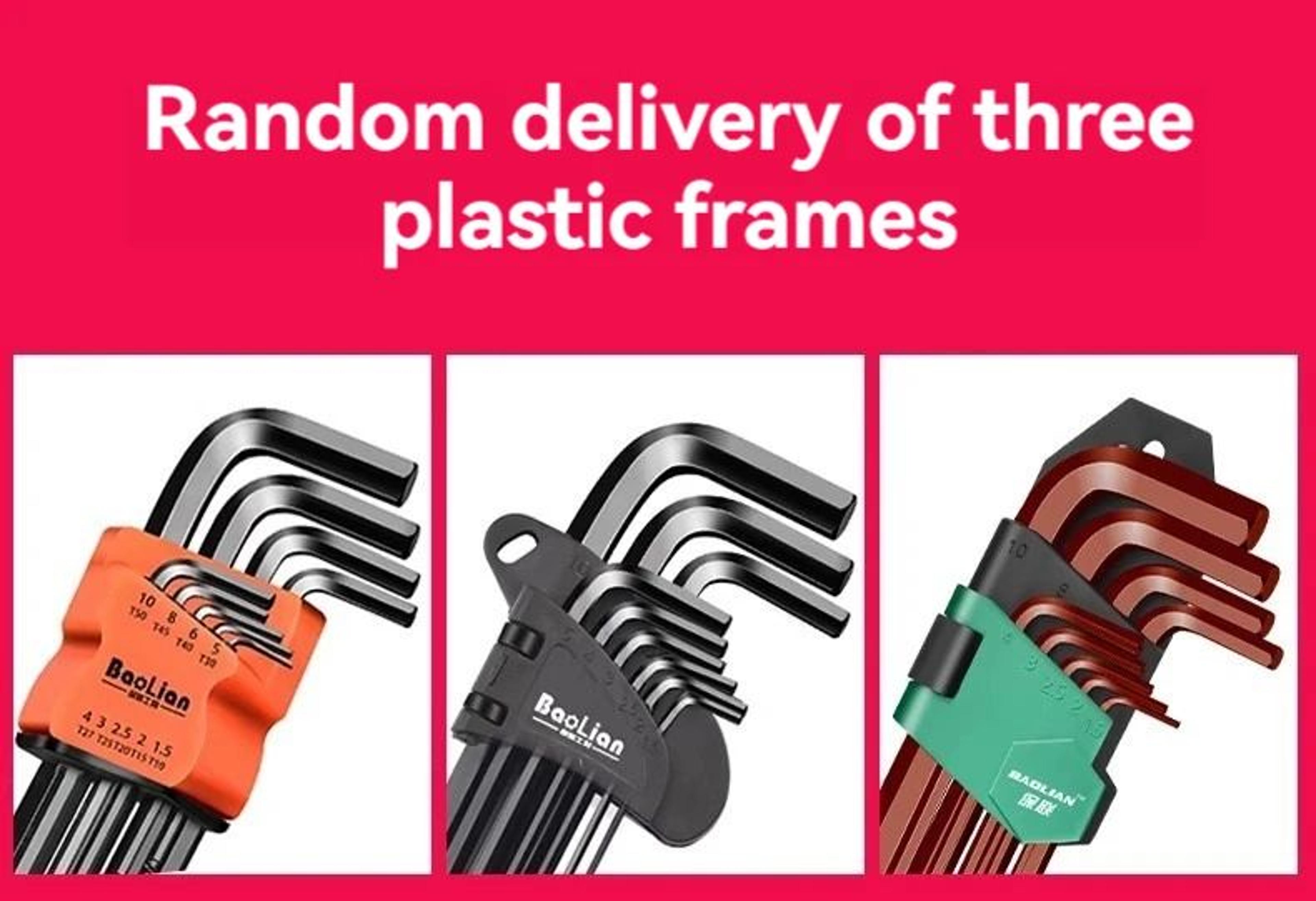 9pcs Long Ball End Hex Wrench Set 6