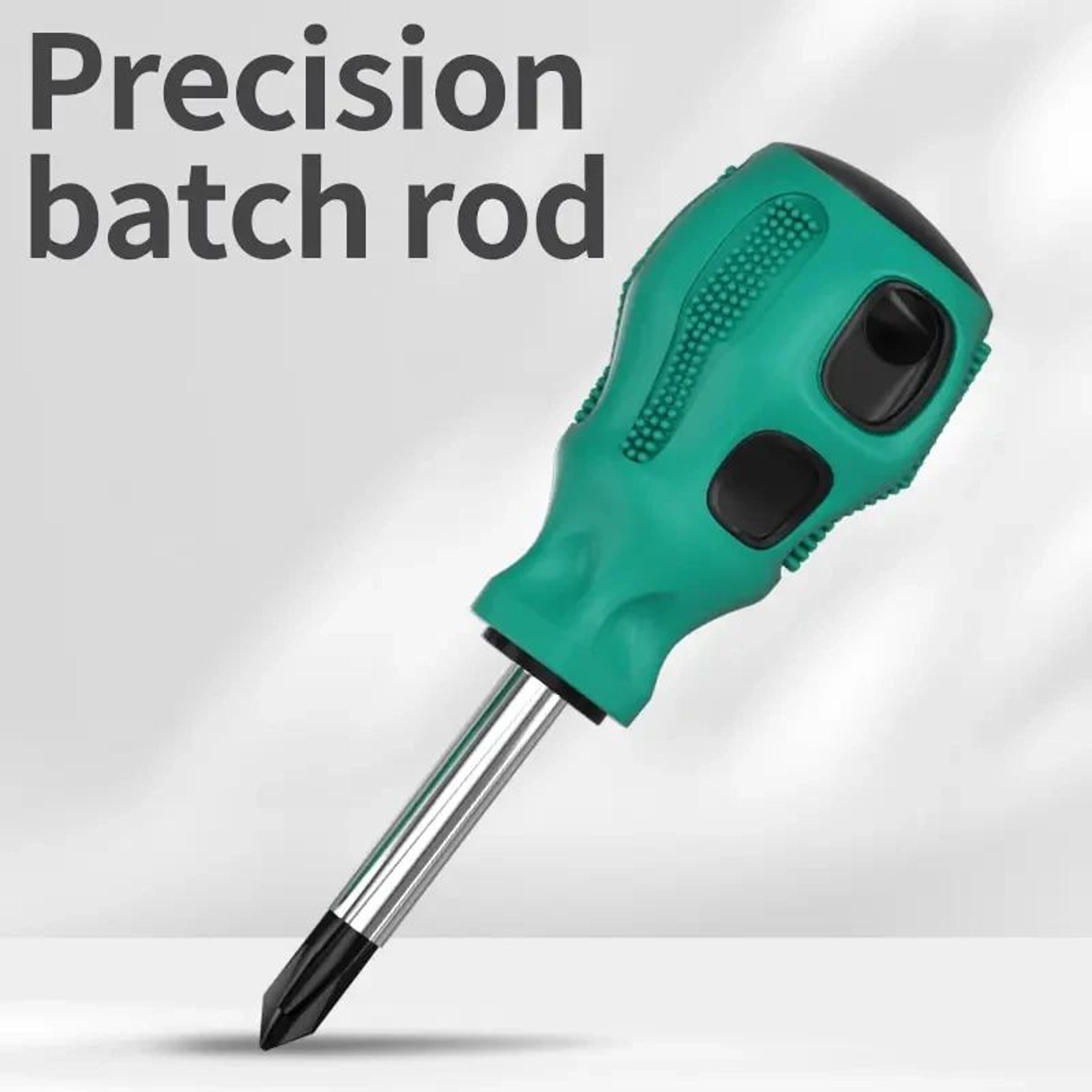Magnetic Mini Short Handle Screwdriver Set 3