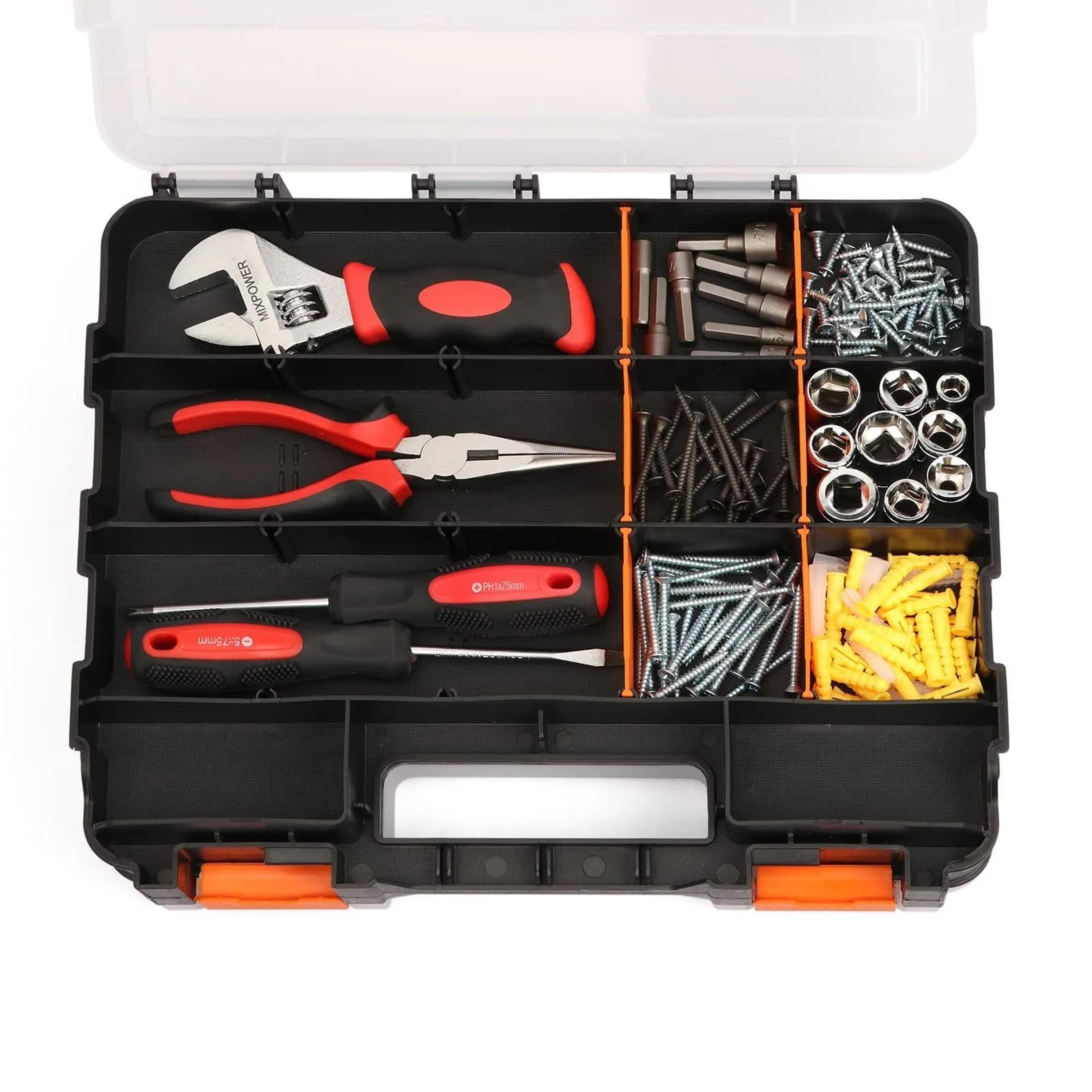 Double Sided Small Parts Tool Organizer 7