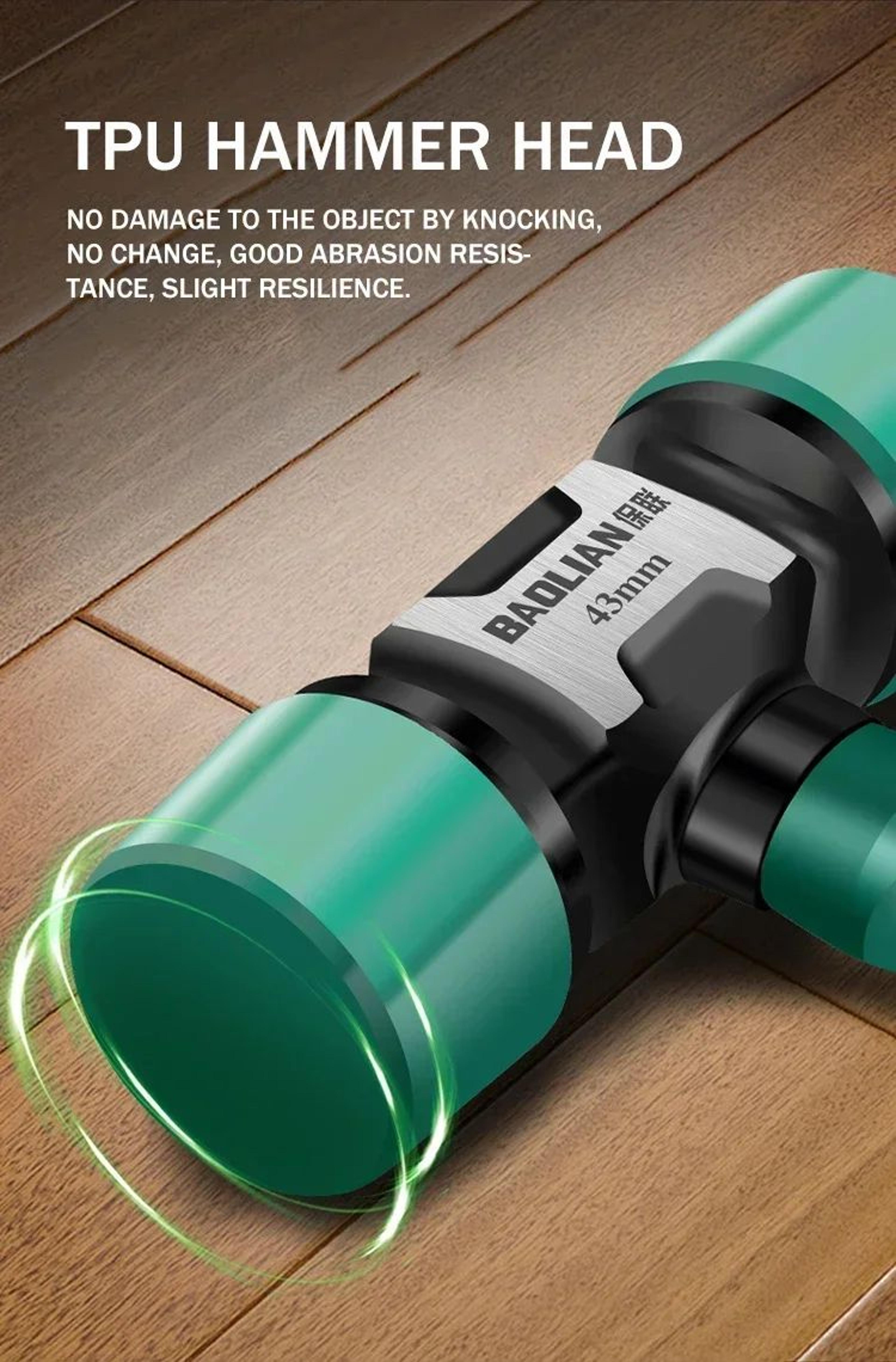 Multifunction Anti Vibration Rubber Hammer 6
