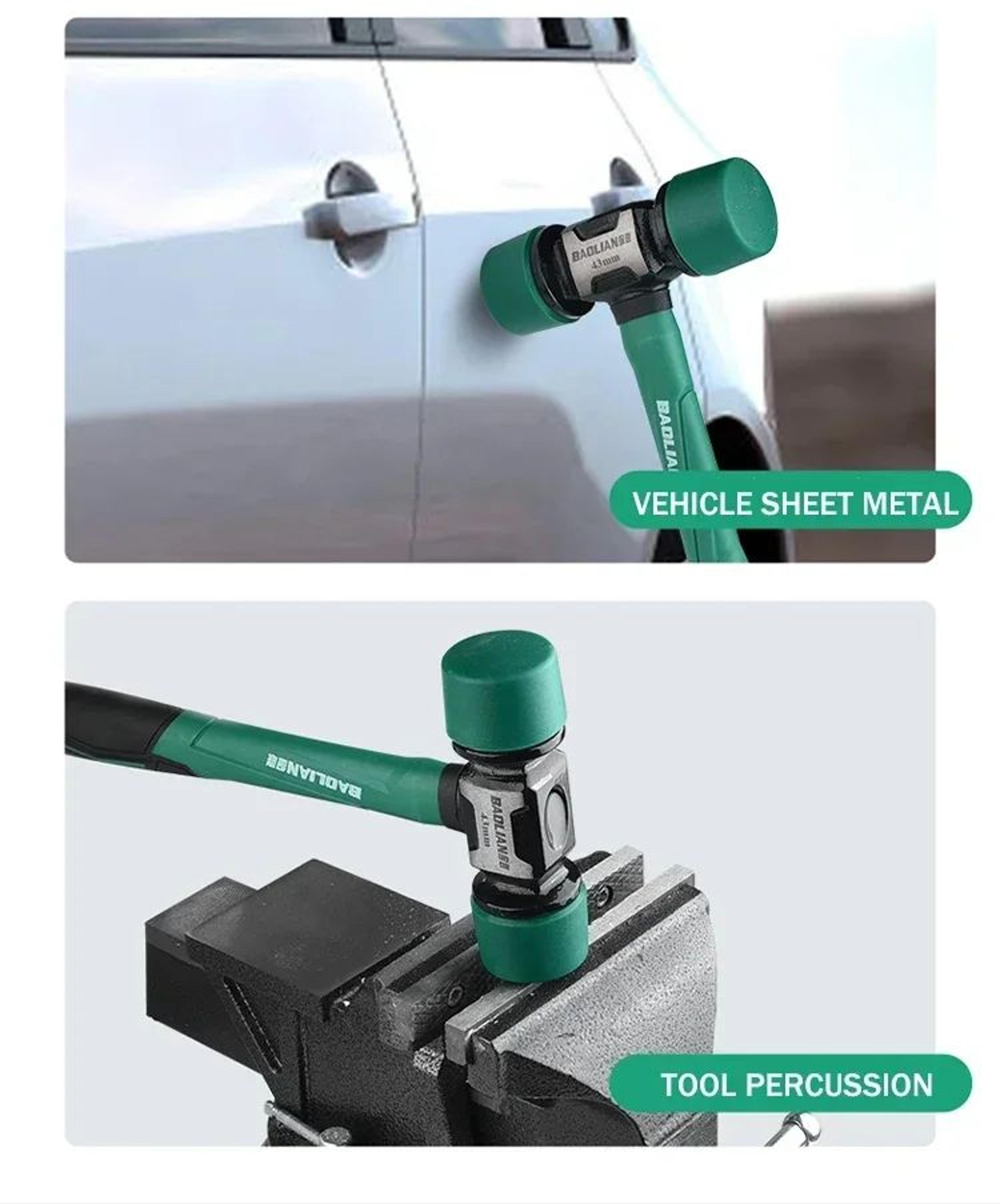 Multifunction Anti Vibration Rubber Hammer 12