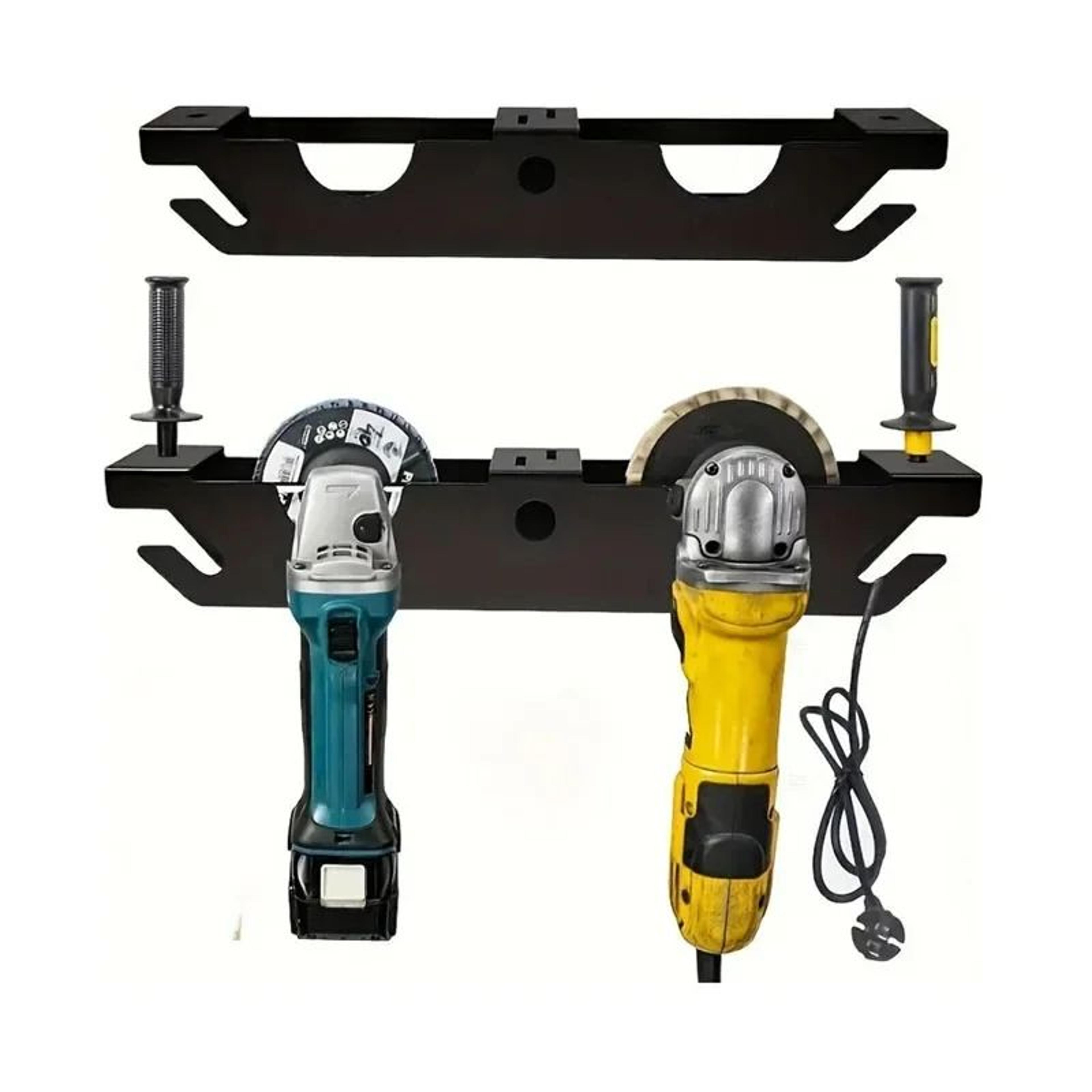 Angle Grinder Storage Rack With Cord Hanger 1