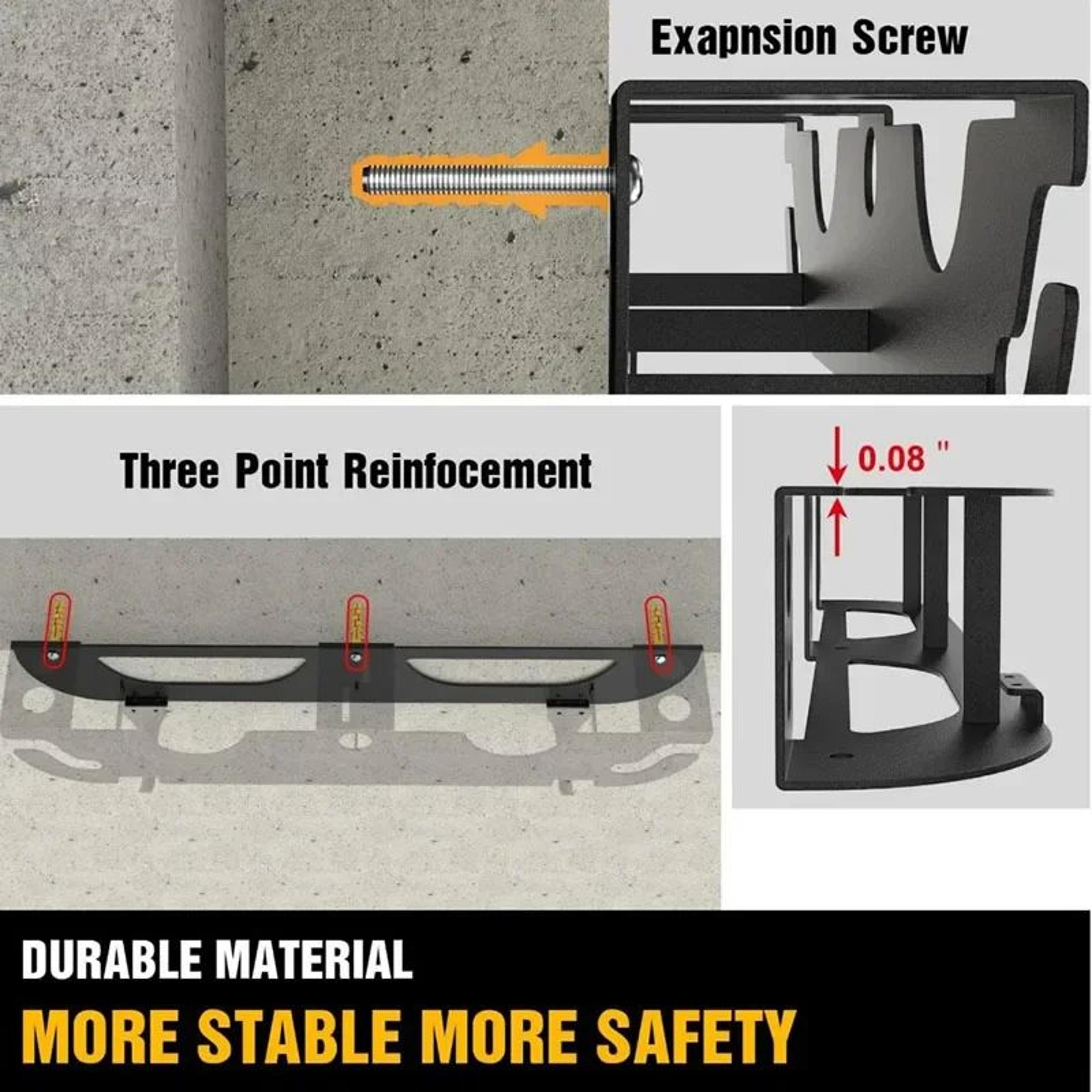 Angle Grinder Storage Rack With Cord Hanger 2