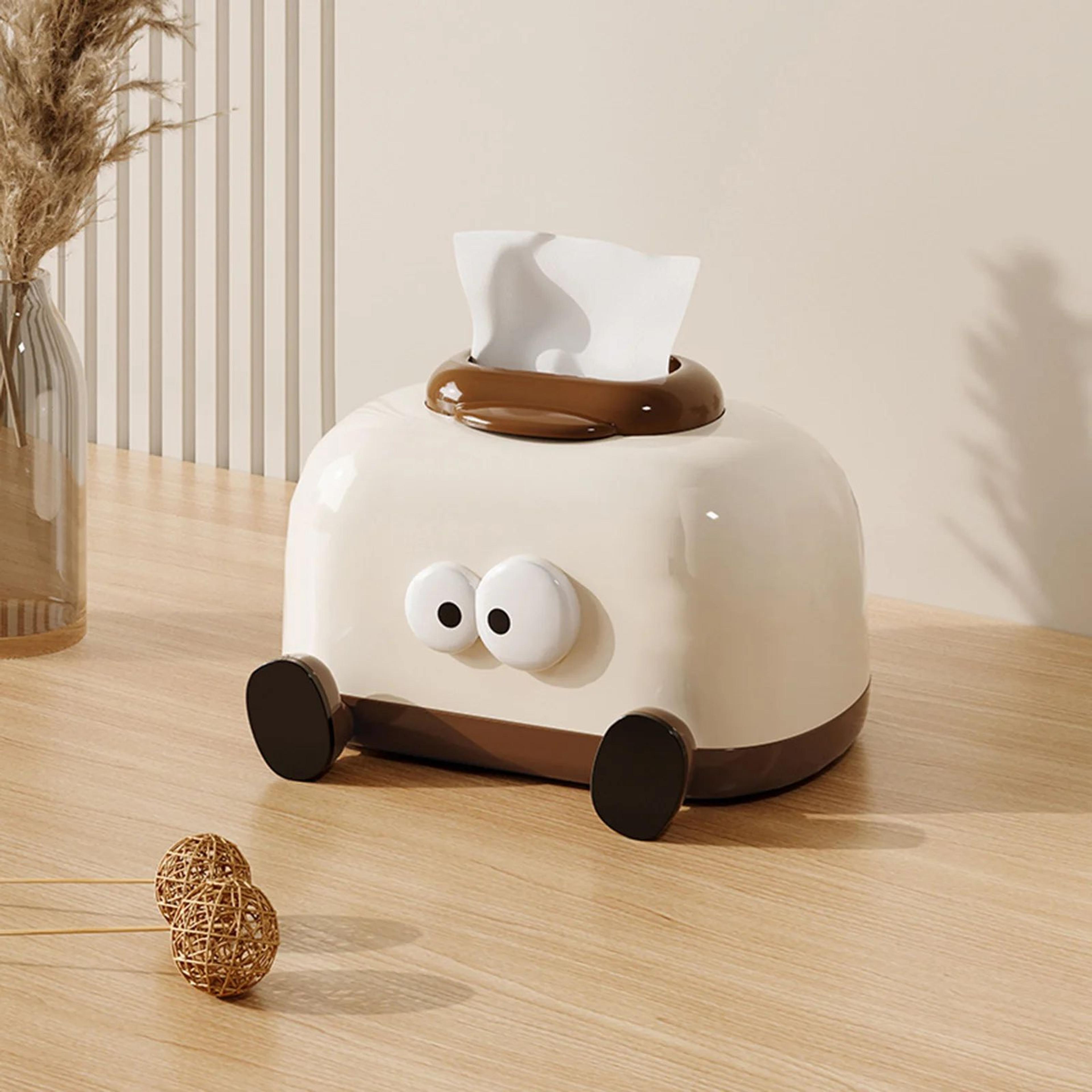 Cute Toaster Tissue Box Holder 0