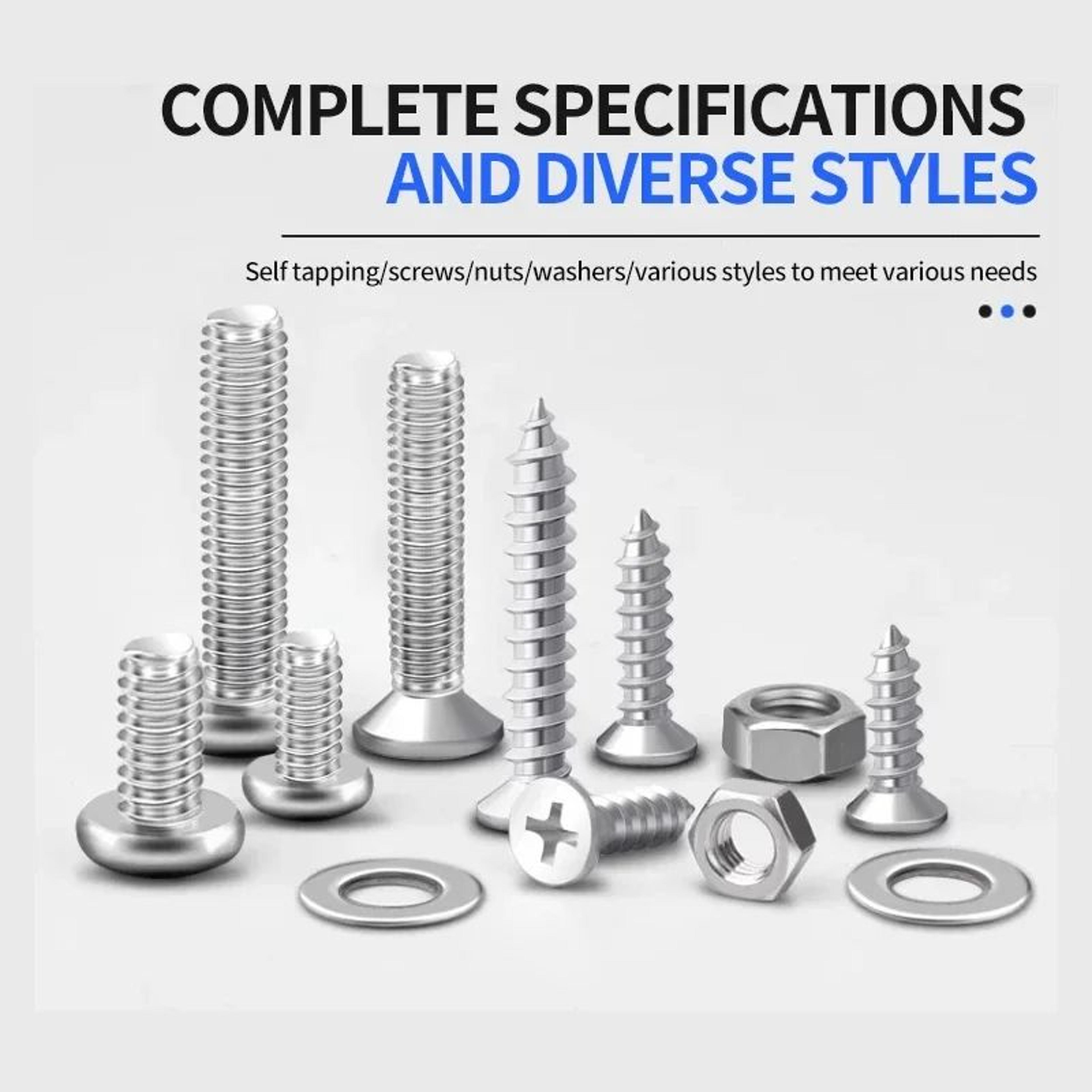 Metric Screw And Bolt Assortment Kit 1